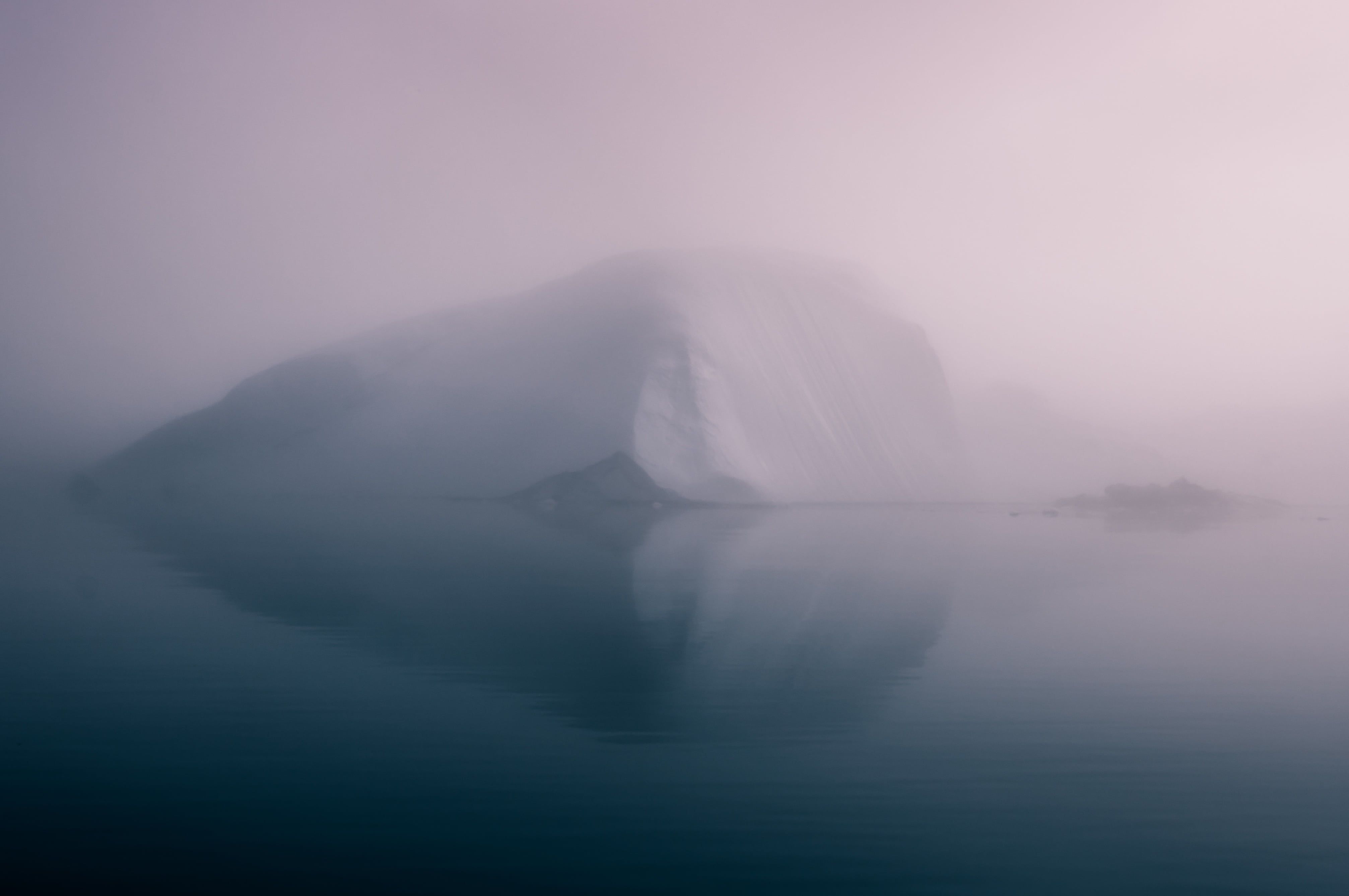 panoramic, valley, iceberg, portrait, physical geography, ice, environment, outdoors, fogs, sea, beauty in nature, landscape, tranquility, mountain, no people, HD Wallpaper