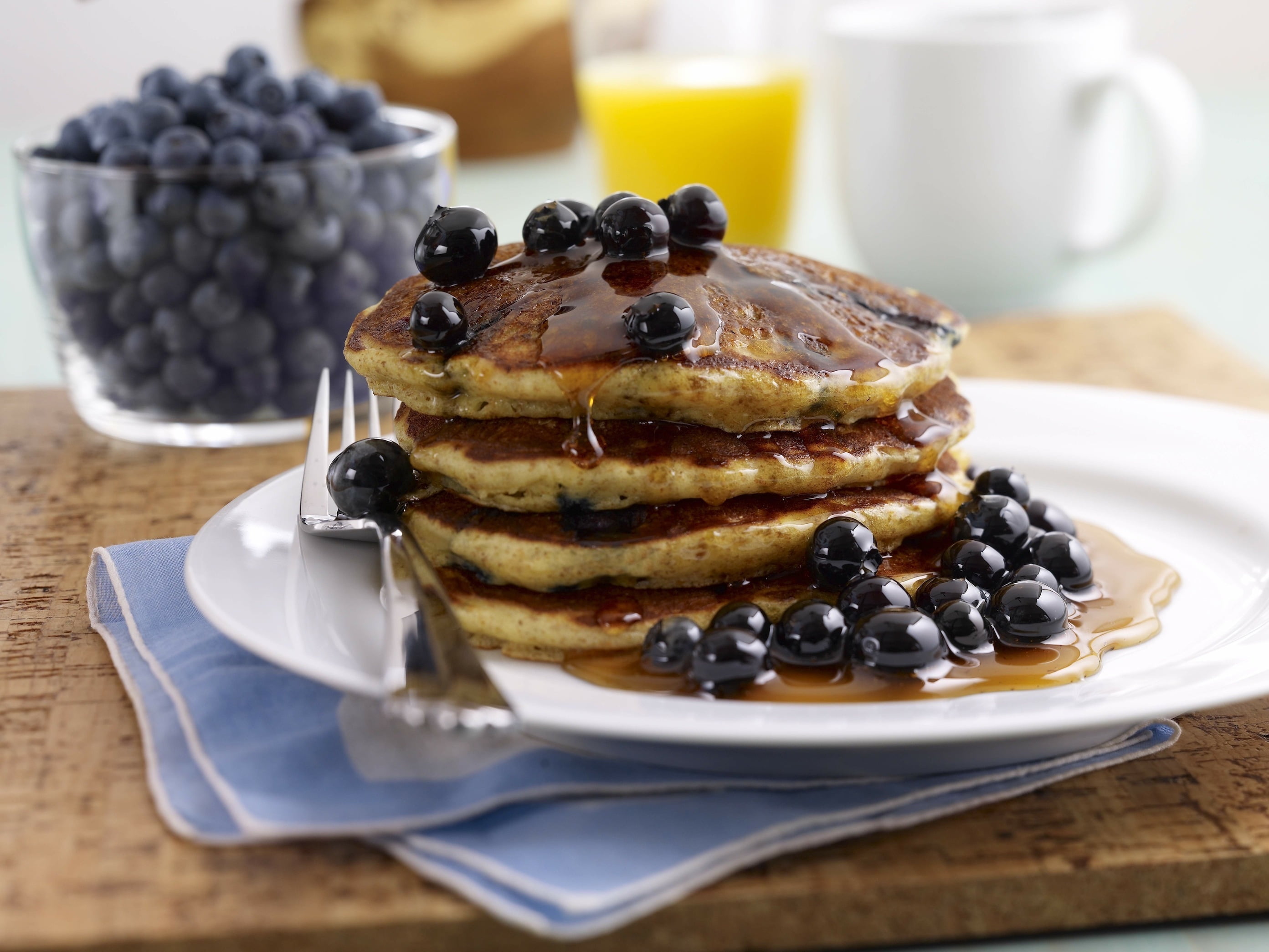 honey, table, plate, unhealthy Eating, pancake, pancakes, ready-to-eat, temptation, stack, rustic, blackberry - Fruit, pile, chocolate, indoors, dessert, HD Wallpaper