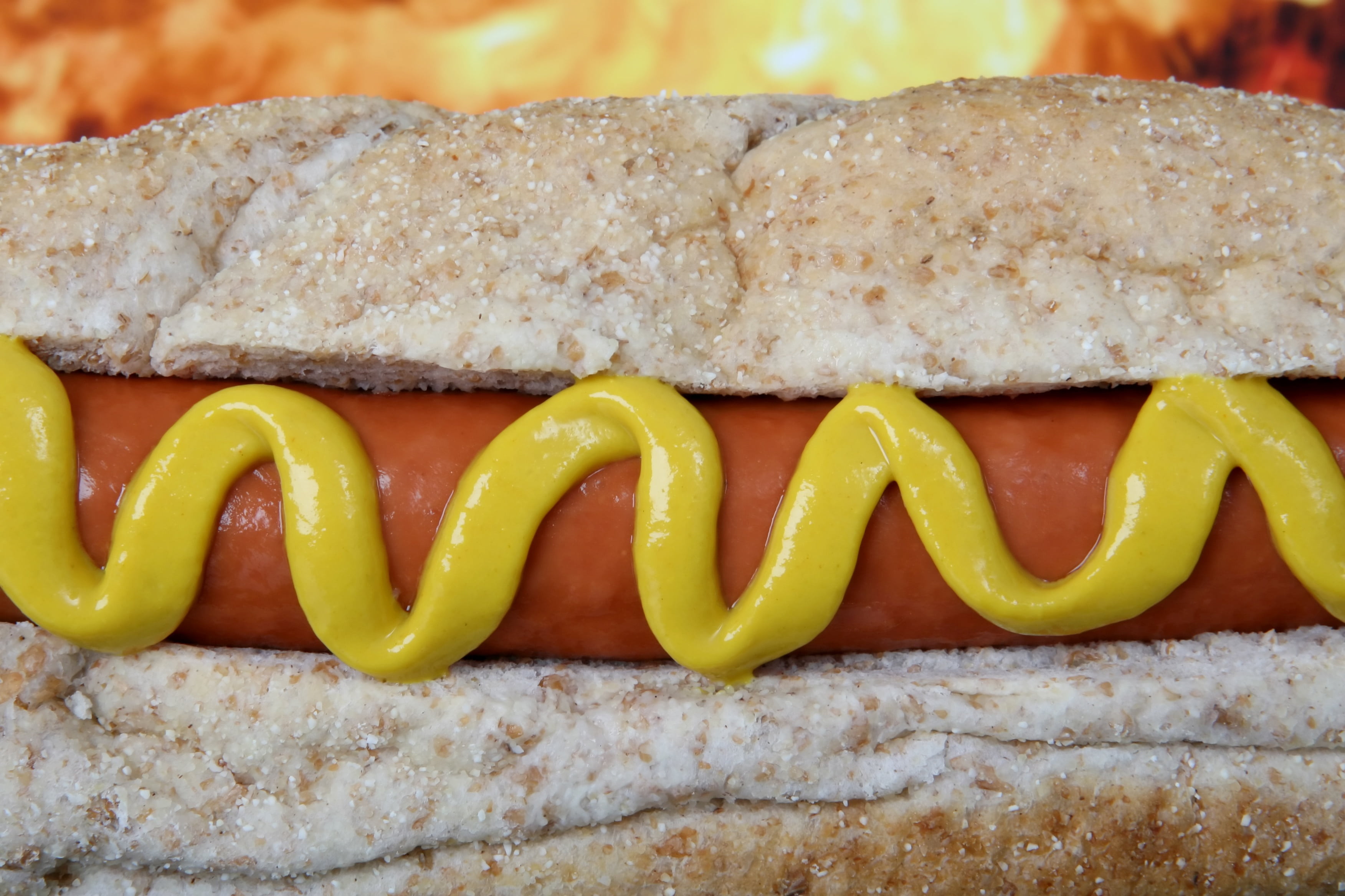 spread, junk, diet, beef, bread, restaurant, meat, long, food, foot, barbecue, hot, hotdog, bun, flame, dog, junkfood, still life, food and drink, sausage, HD Wallpaper