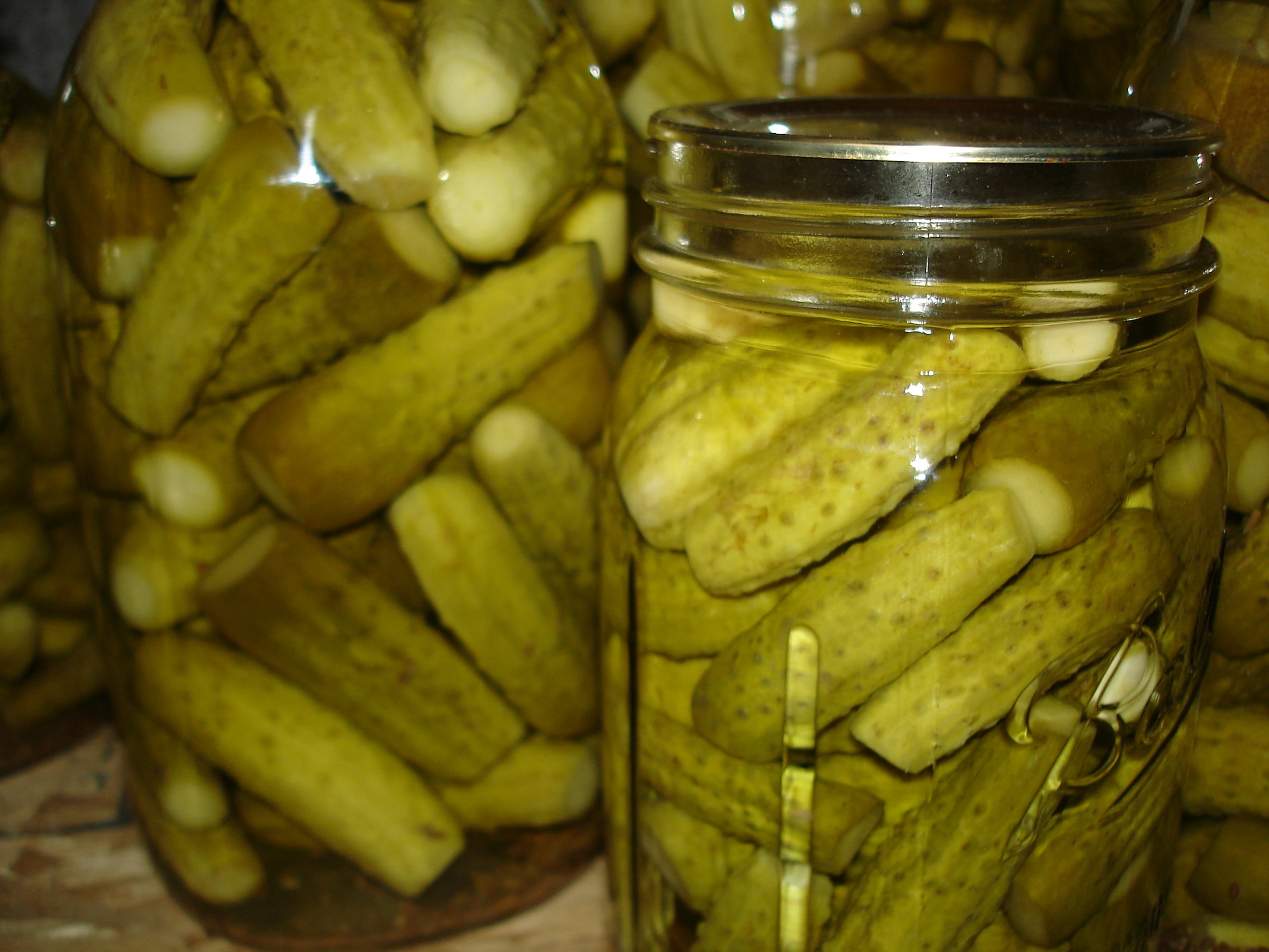 indoors, pickles, wellbeing, jar, still life, container, transparent, freshness, mason jar, preserves, preserved, condiment, 2K, no people, close-up, airtight, HD Wallpaper