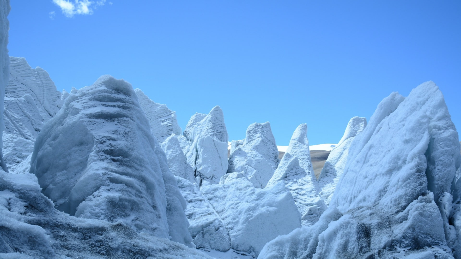 cold temperature, environment, winter, clear sky, Arctic, white color, no people, ice, tranquility, glaciers, scenics - nature, beauty in nature, blue, HD Wallpaper