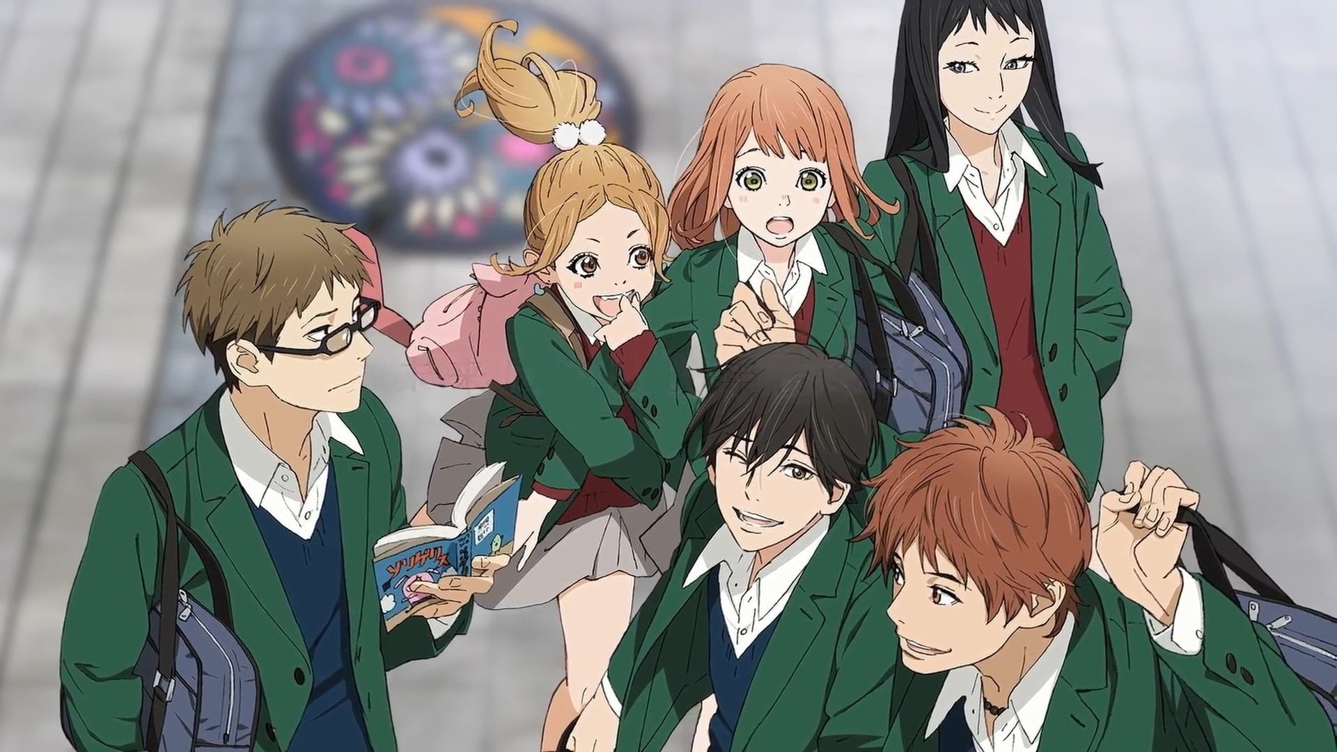 Naho Takamiya, Kakeru Naruse, Azusa Murasaka, Takako Chino, Hiroto Suwa, Saku Hagita, Anime, Orange, 1080P, HD Wallpaper