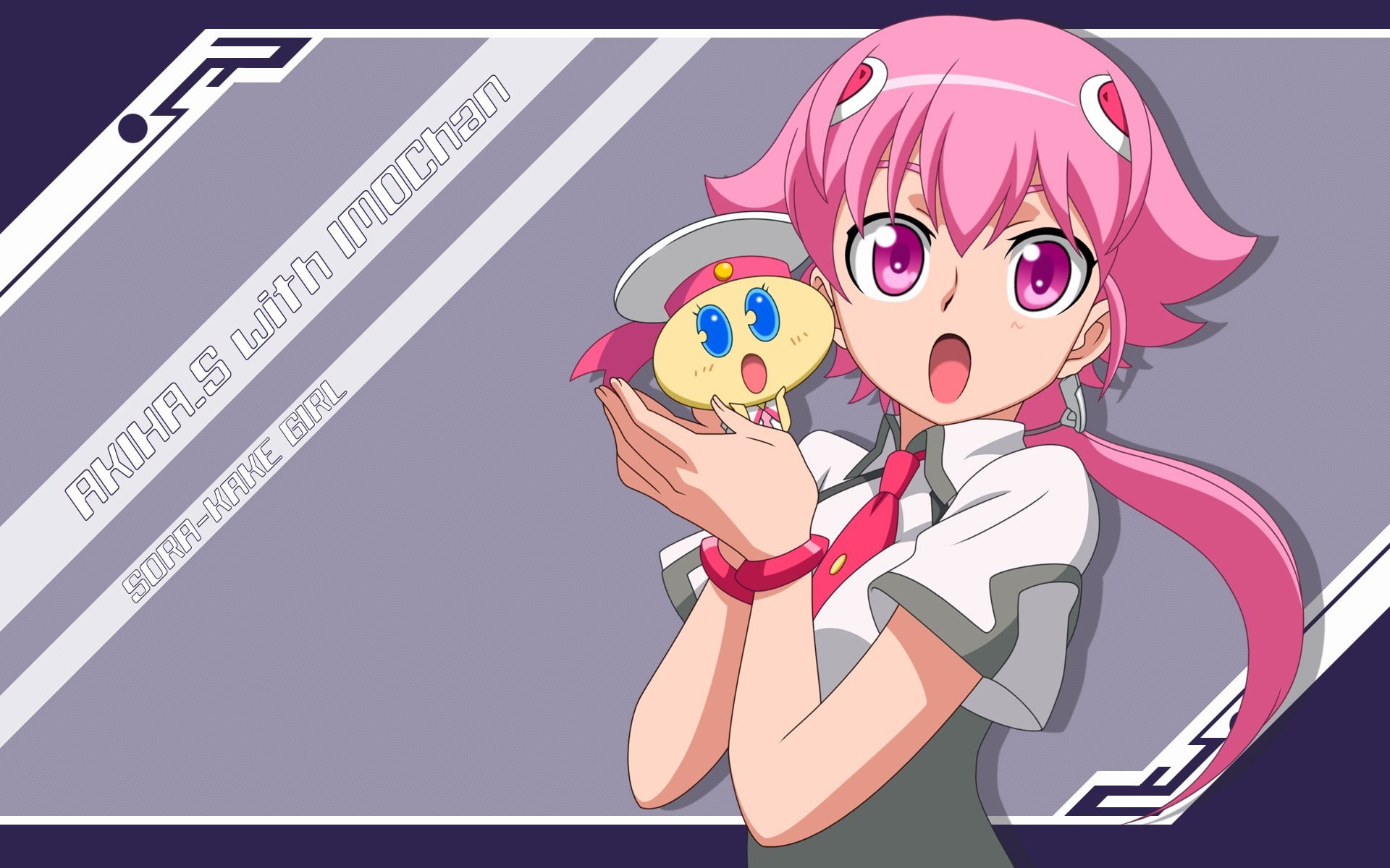sora wo kakeru shoujo, 1080P, HD Wallpaper