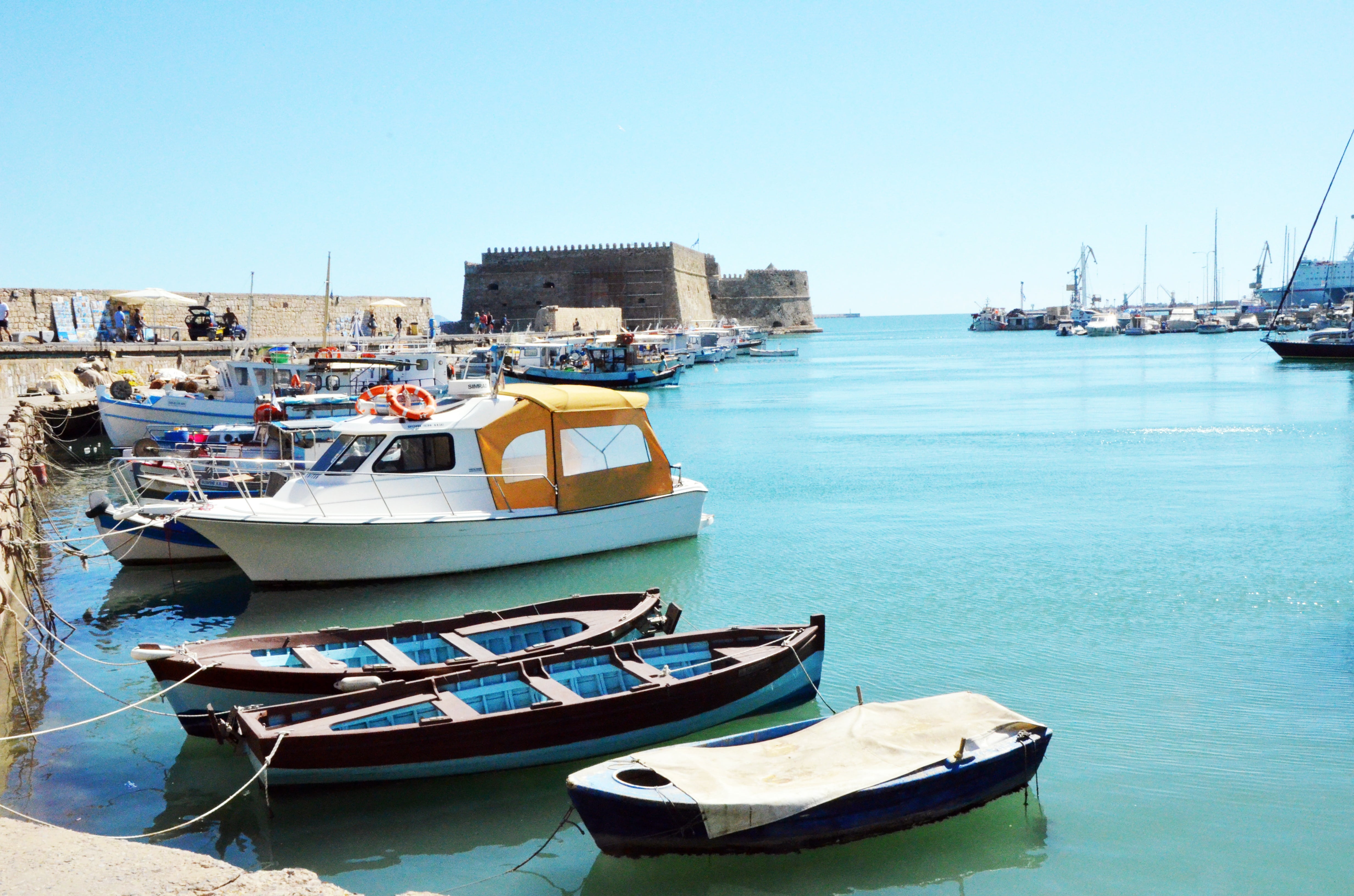 no people, architecture, built structure, greece, sailboat, the ship, outdoors, fishing industry, luxury, harbor, boats, view, launch, water, waterfront, HD Wallpaper
