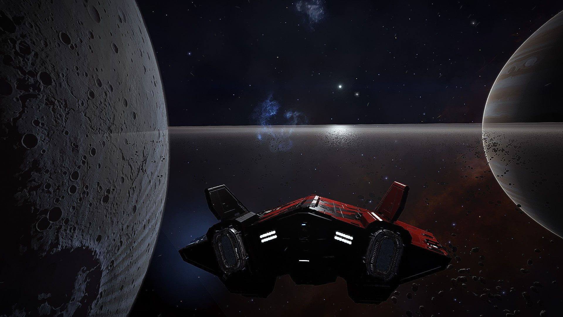 space, no people, planet - space, nature, space exploration, 1080P, orbiting, scenics - nature, astronomy, Elite: Dangerous, sky, galaxy, planet earth, HD Wallpaper