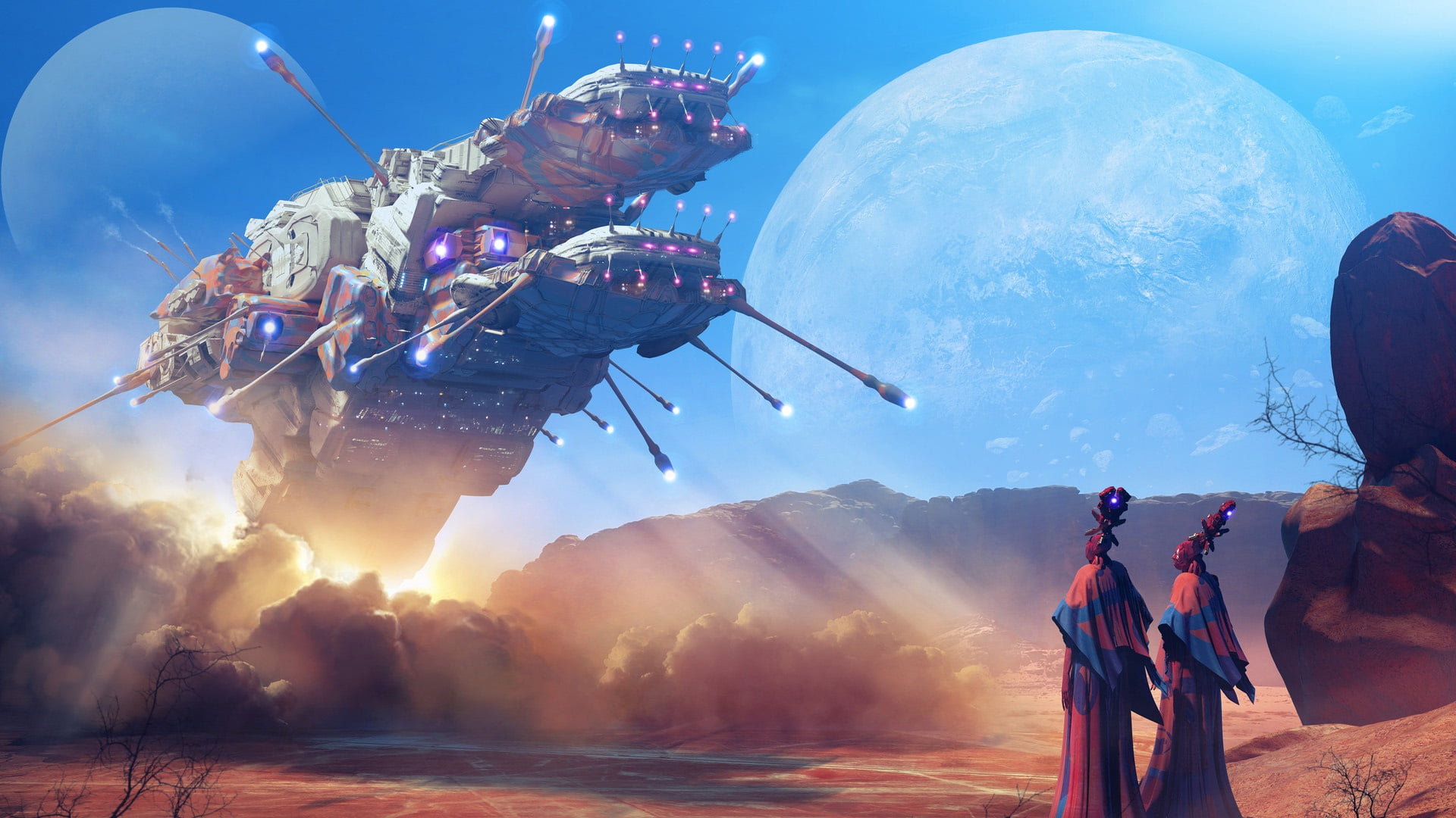 fiction, 1080P, Col Price, homecoming, Concept Art, HD Wallpaper