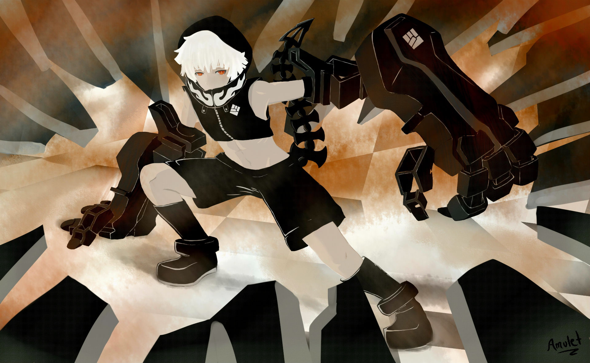 shooter, black, strength, rock, 1080P, HD Wallpaper