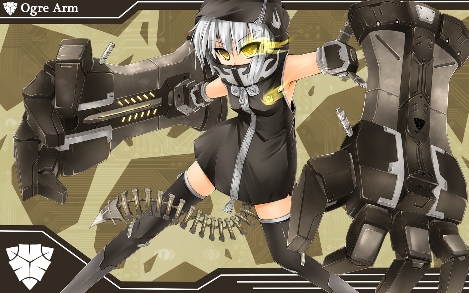 black, shooter, 720P, strength, rock, HD Wallpaper