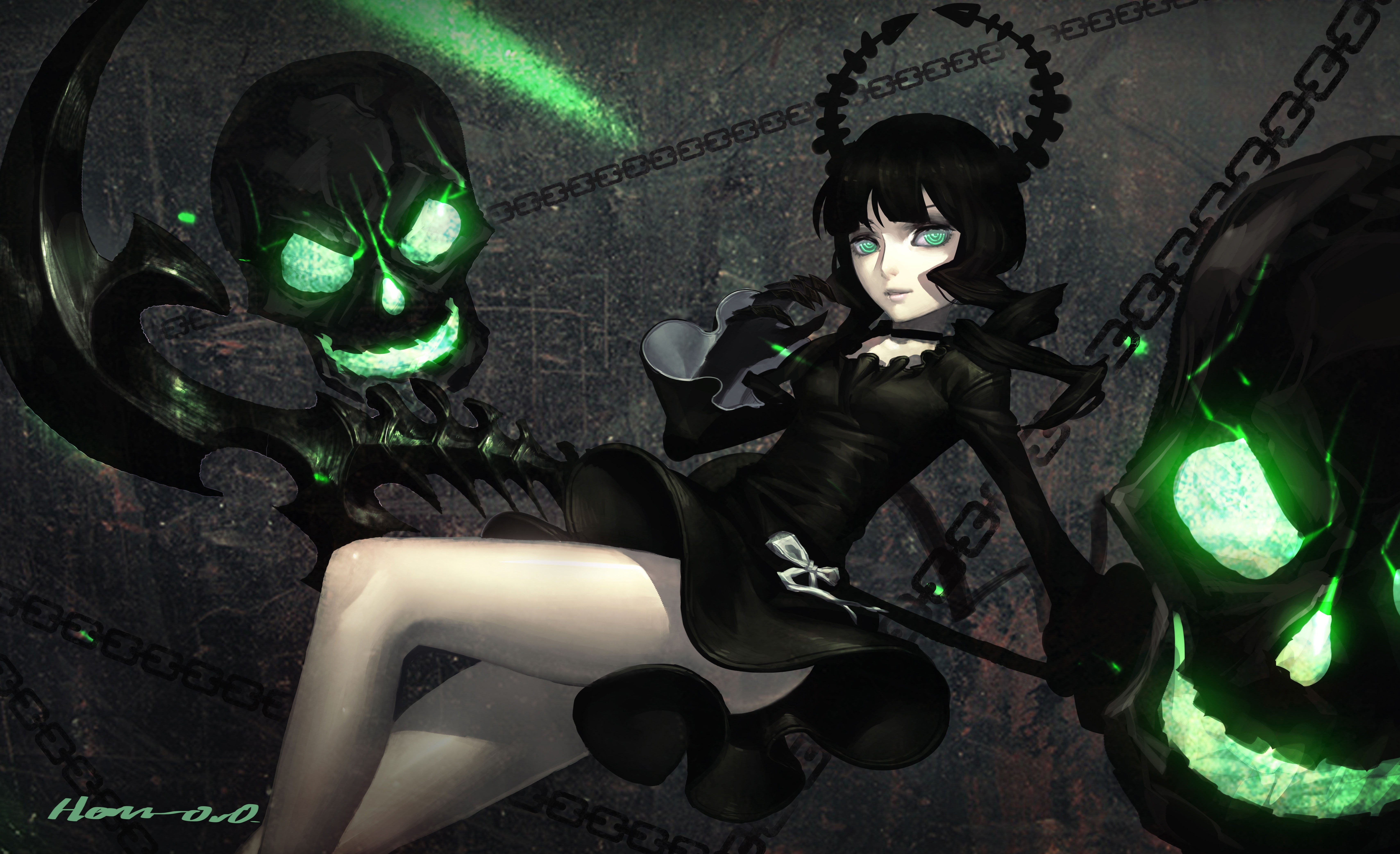 representation, anime, connection, protection, leisure activity, security, green color, real people, human skeleton, table, anime girls, technology, Dead Master, HD Wallpaper