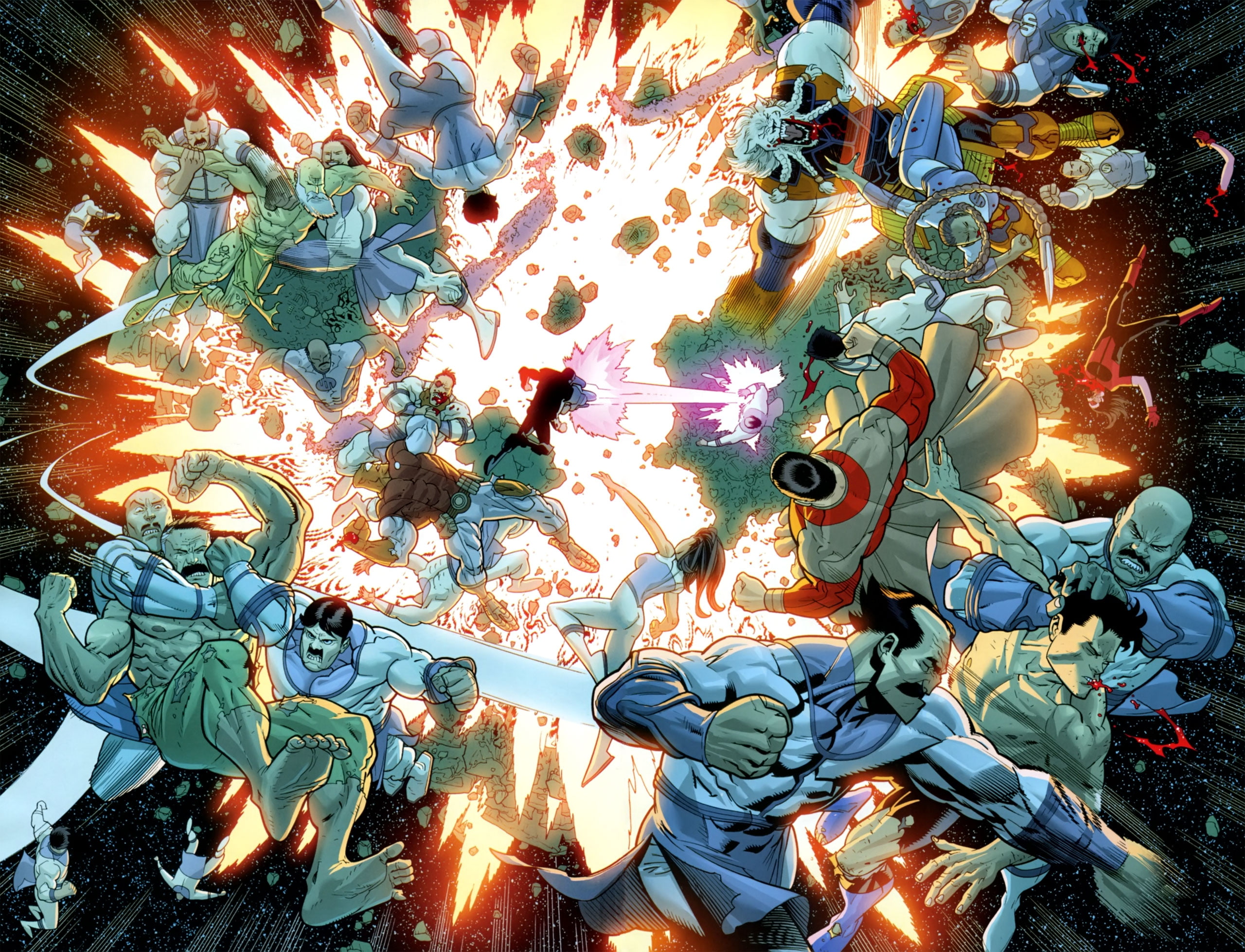 2K, Comics, Invincible, HD Wallpaper