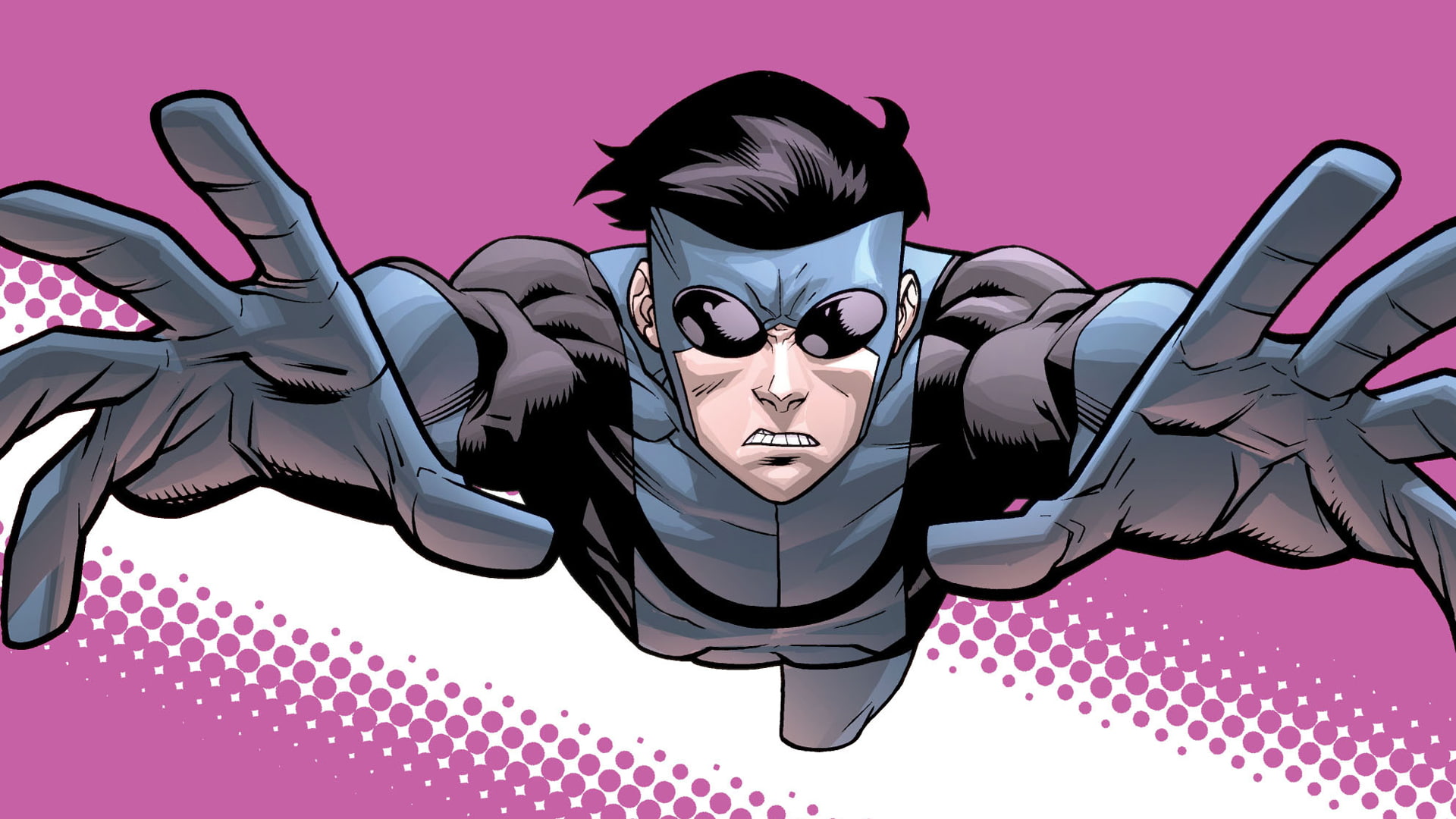 hd, 1080P, pink, cartoon/comic, invincible, marvel, HD Wallpaper