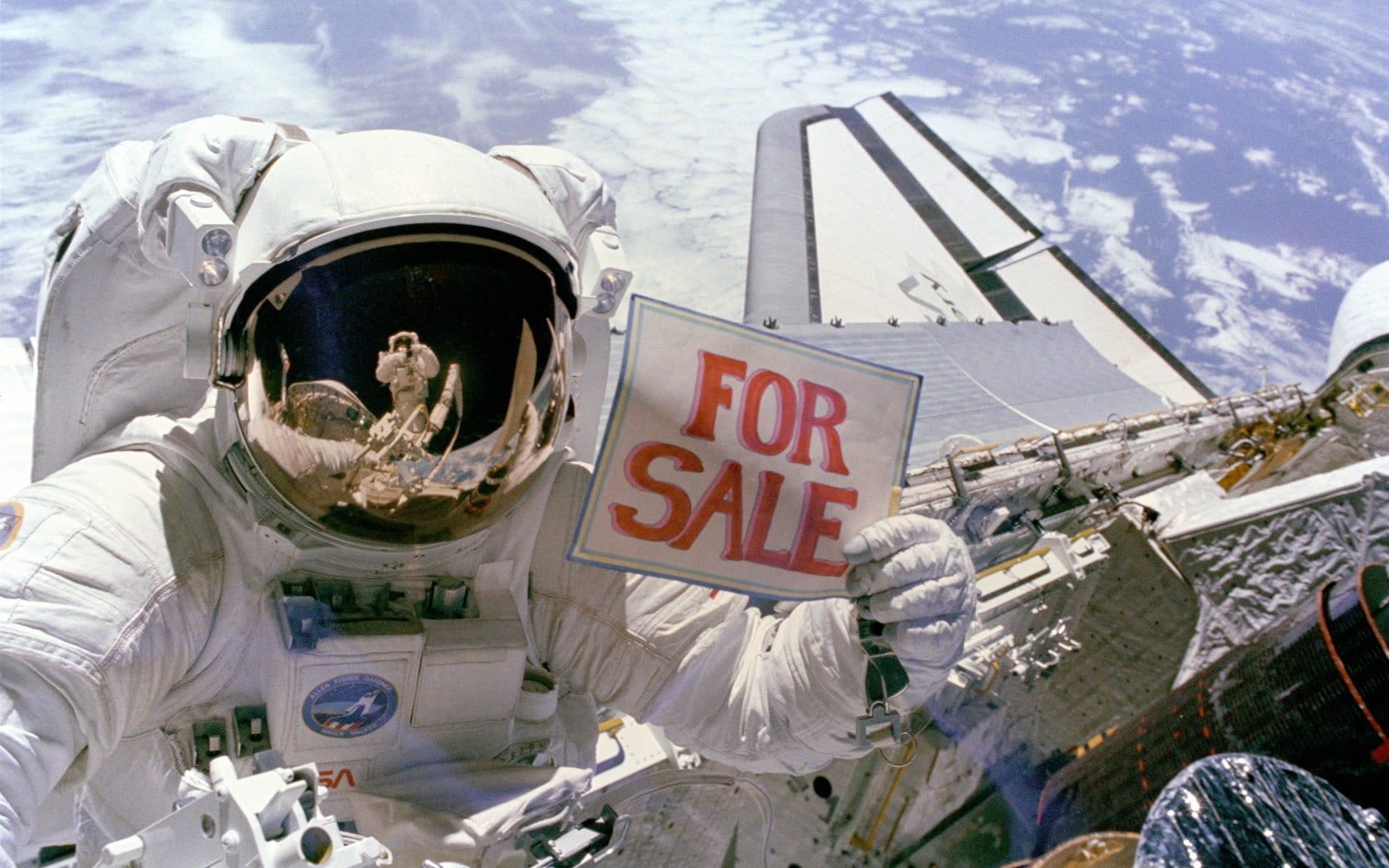 white, day, western script, high angle view, human representation, 720P, transportation, male likeness, people, communication, astronaut, religion, space shuttle, HD Wallpaper
