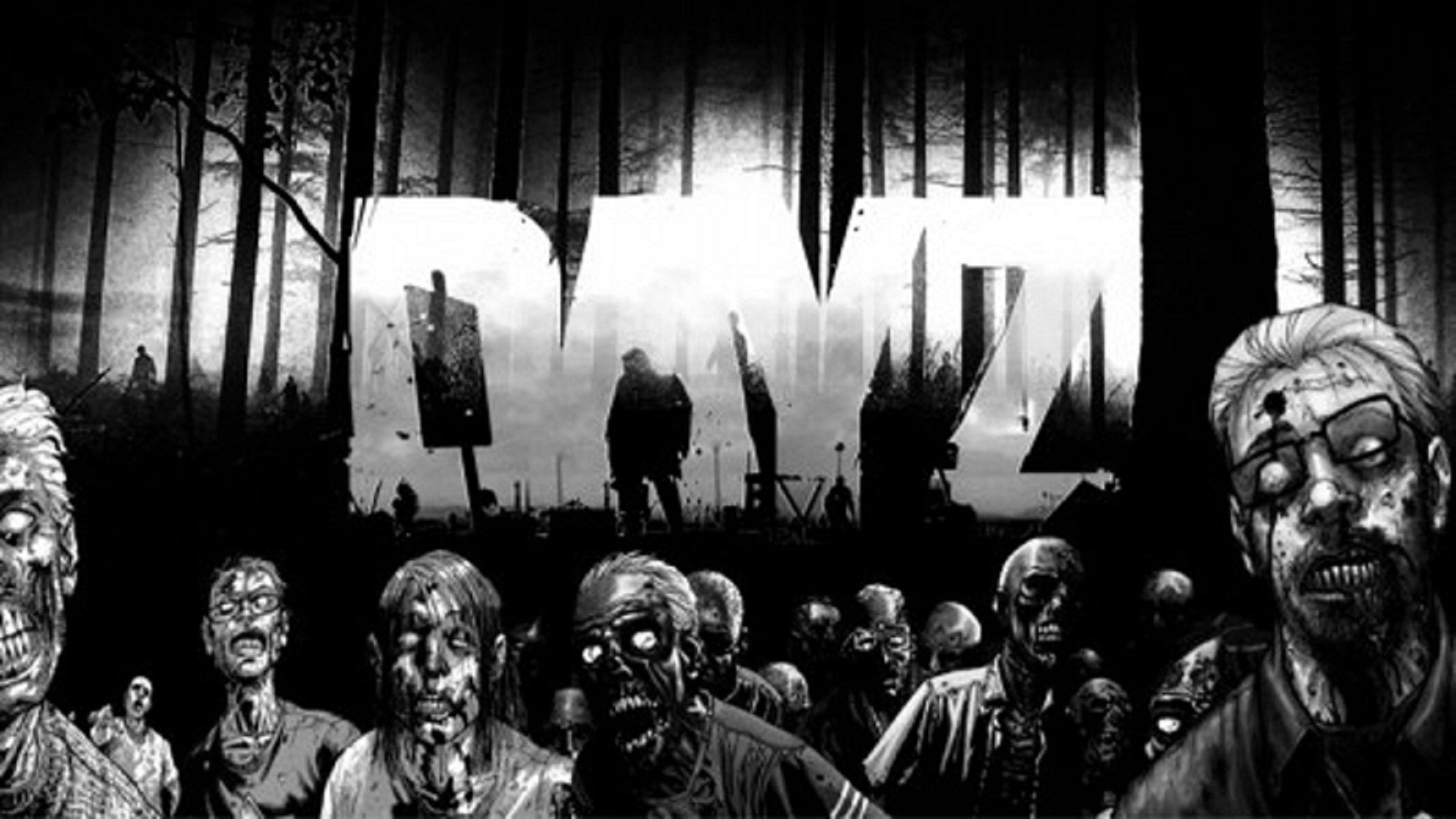 crowd, adult, 1080P, representation, movie, men, arma 2 dayz mod, large group of people, women, arts culture and entertainment, architecture, history, HD Wallpaper