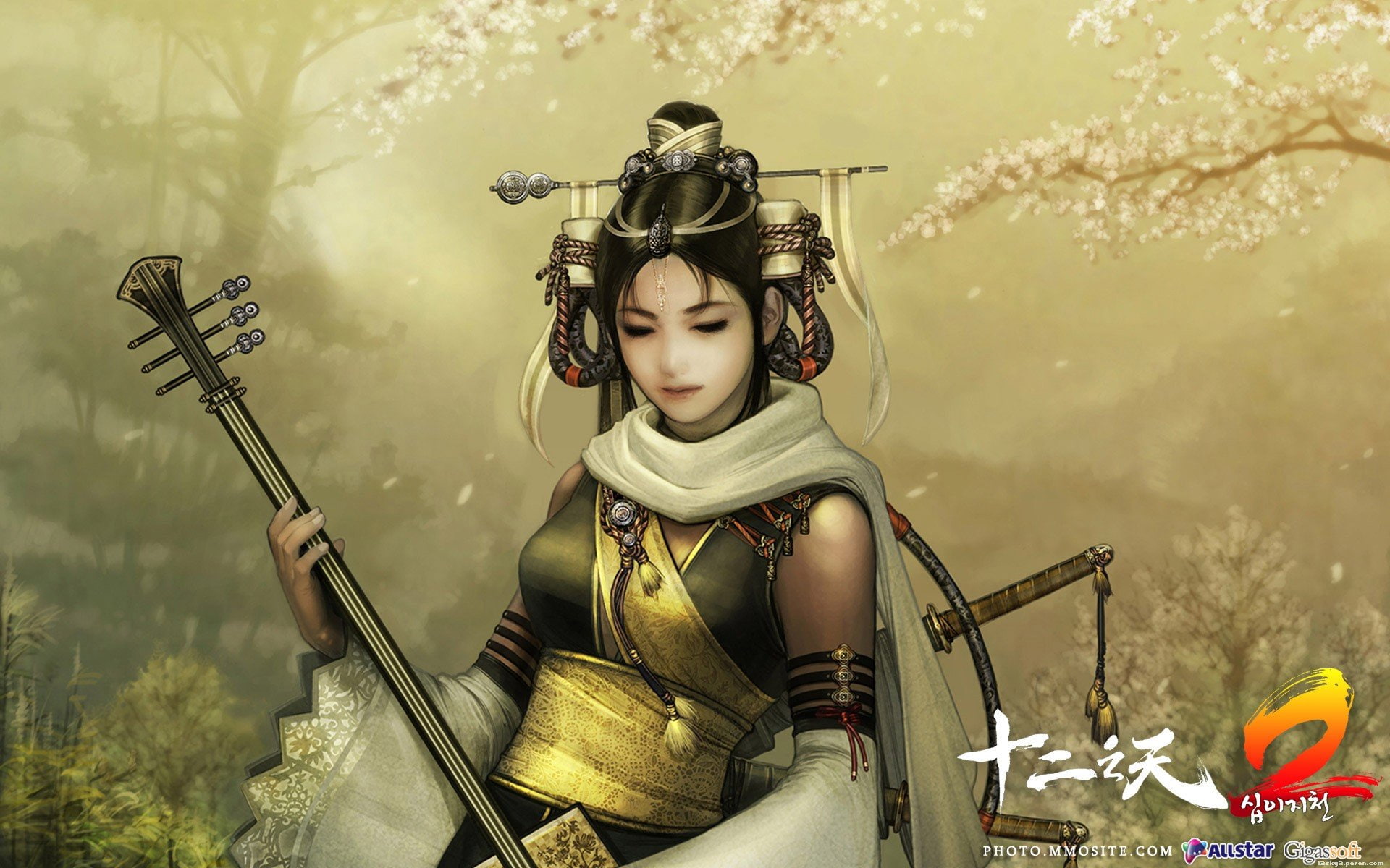 fantasy, asian, rpg, mir, artwork, fairy, oriental, mmo, warrior, 1080P, samurai, sprite, legend, online, poster, perfect, HD Wallpaper