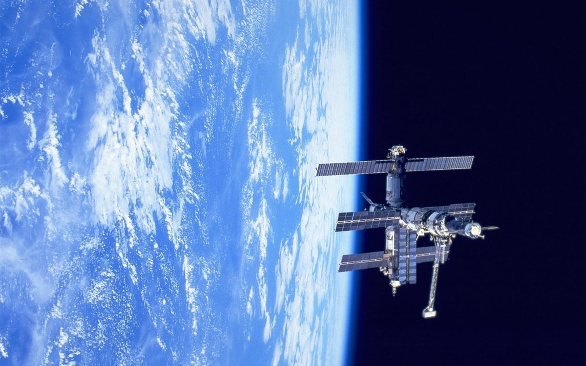1920x1200, earth, mir, space, 1080P, station, HD Wallpaper