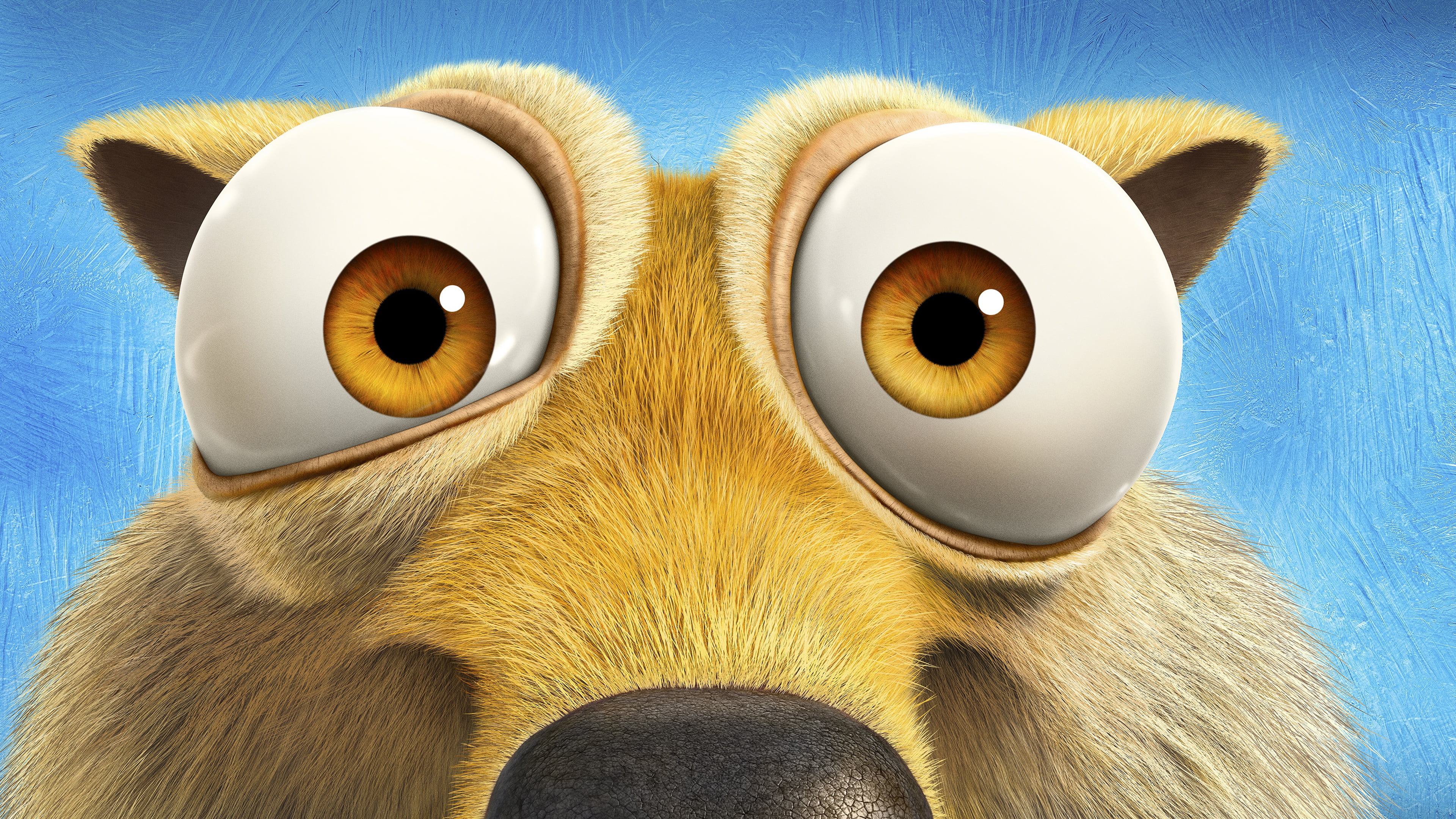 iris - eye, eye, mammal, no people, one animal, ice age 5, eyeball, eyesight, animal themes, domestic animals, animated movies, animal body part, studio shot, HD Wallpaper