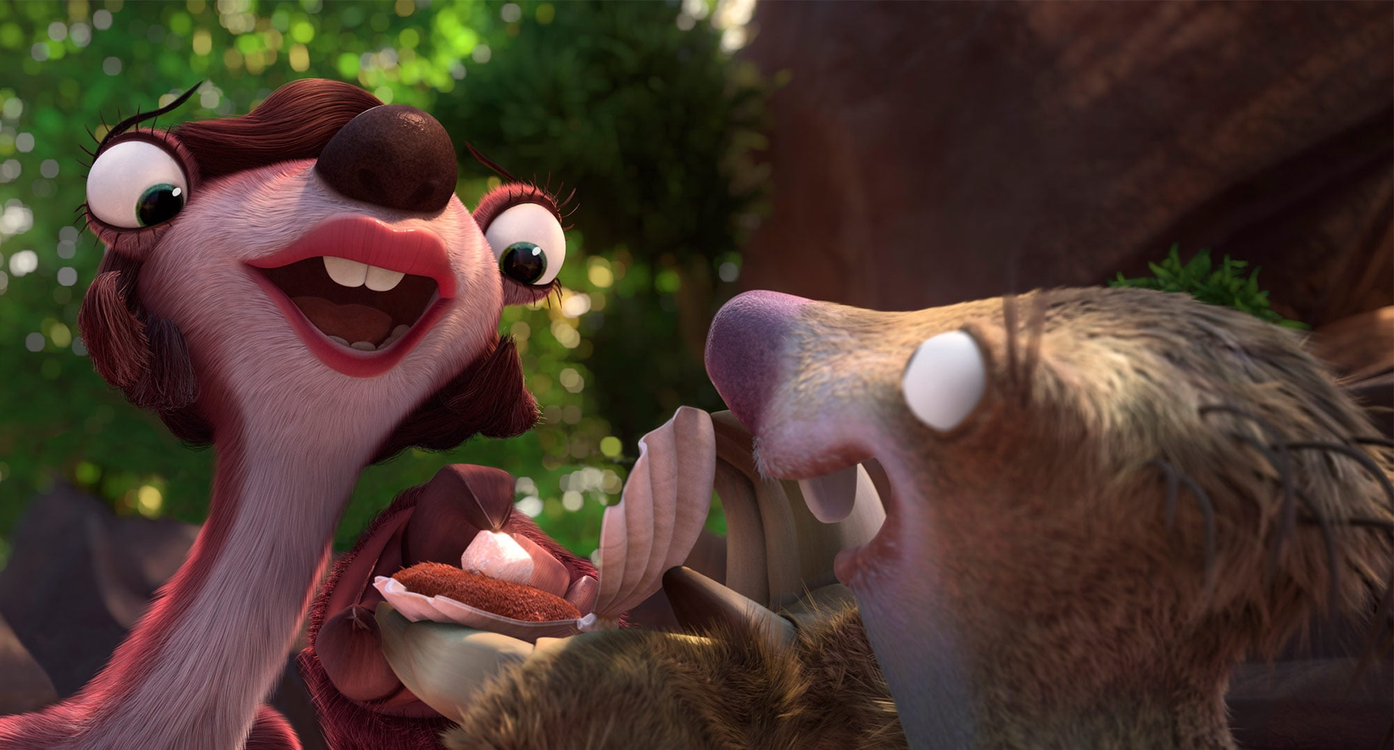 art and craft, day, animal themes, outdoors, focus on foreground, 2016 movies, sunlight, nature, ice age, animal representation, craft, animated movies, HD Wallpaper