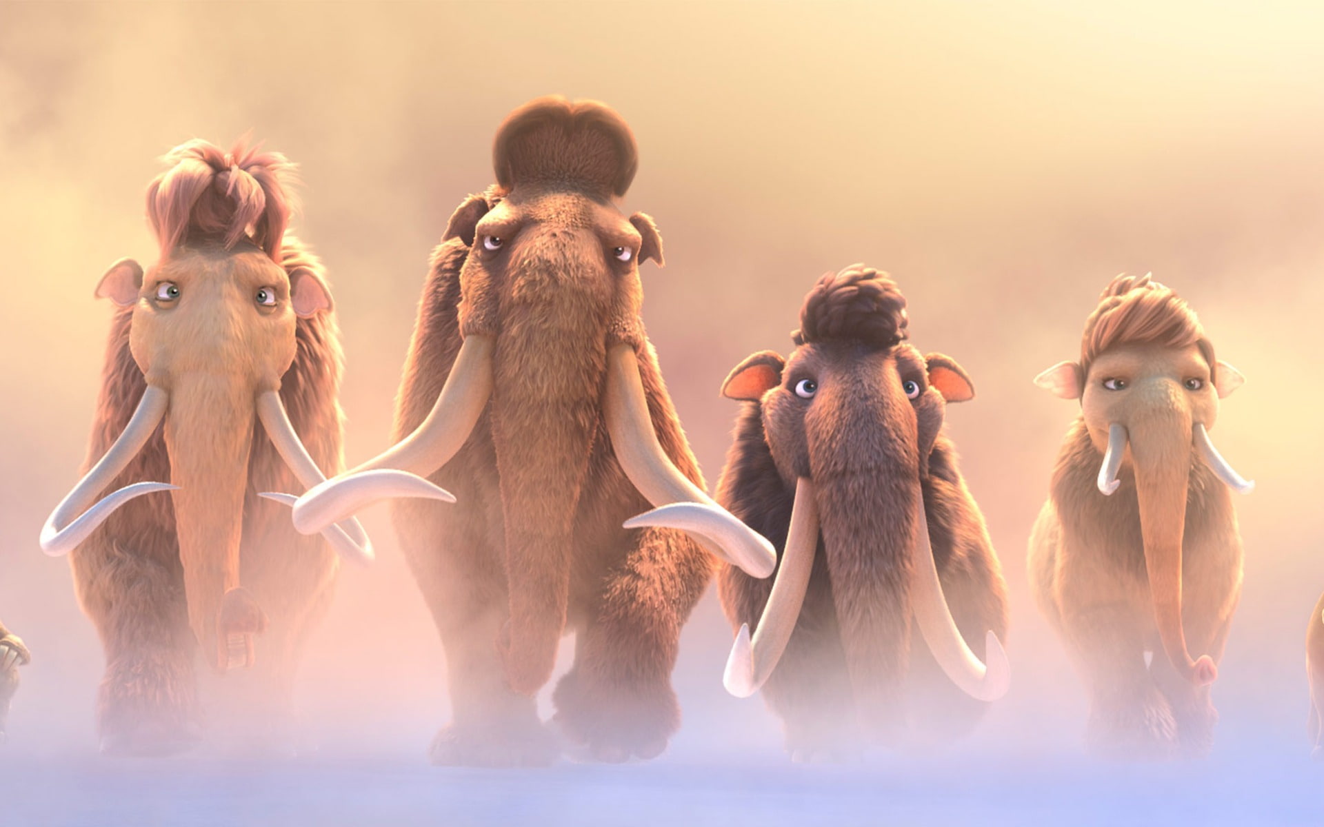 animal, vertebrate, four animals, group of animals, age, nature, looking, animal themes, 1080P, sky, domestic animals, sunlight, animals in the wild, course, HD Wallpaper
