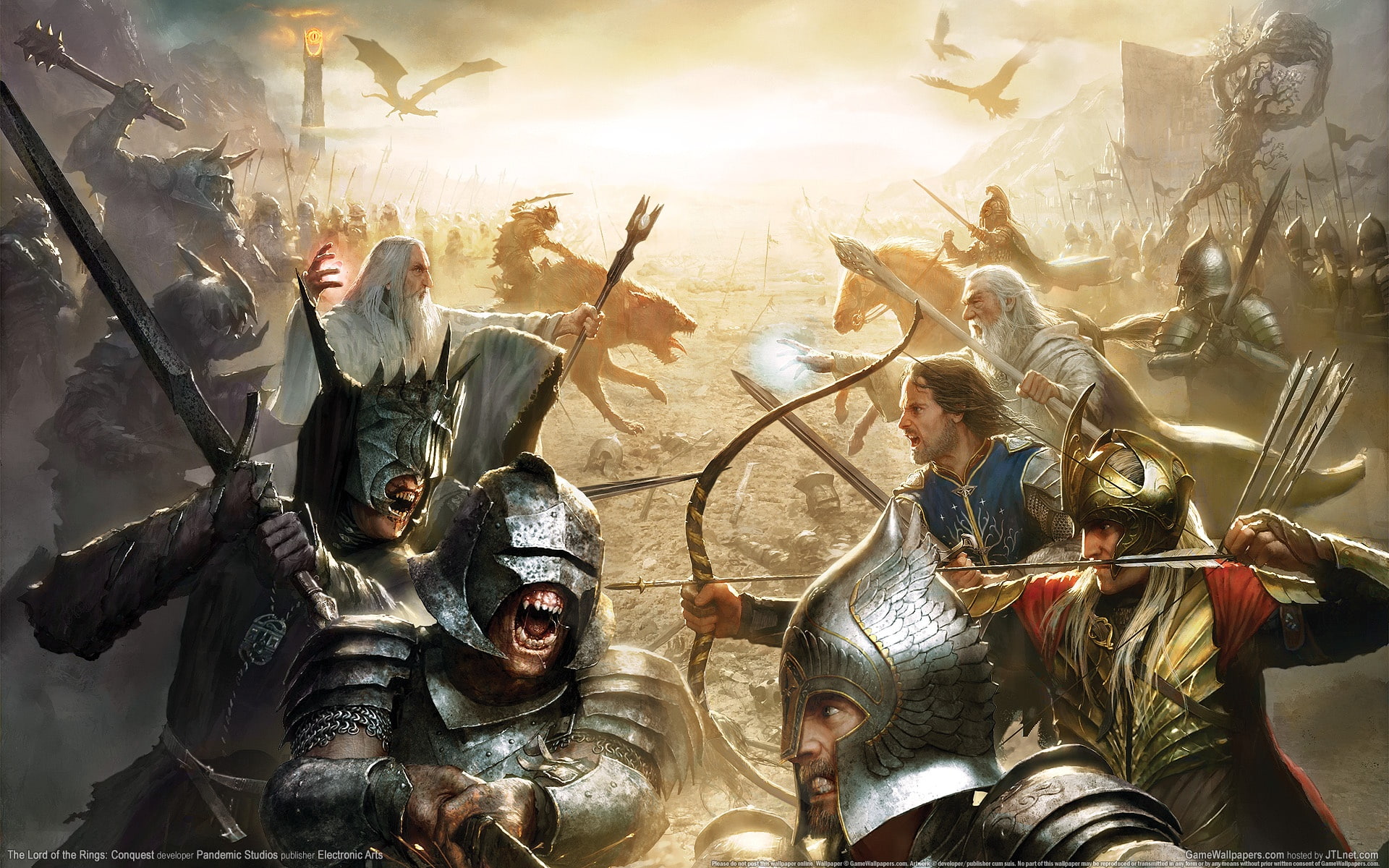 The Lord Of The Rings: Conquest, 1080P, The Lord of the Rings, HD Wallpaper