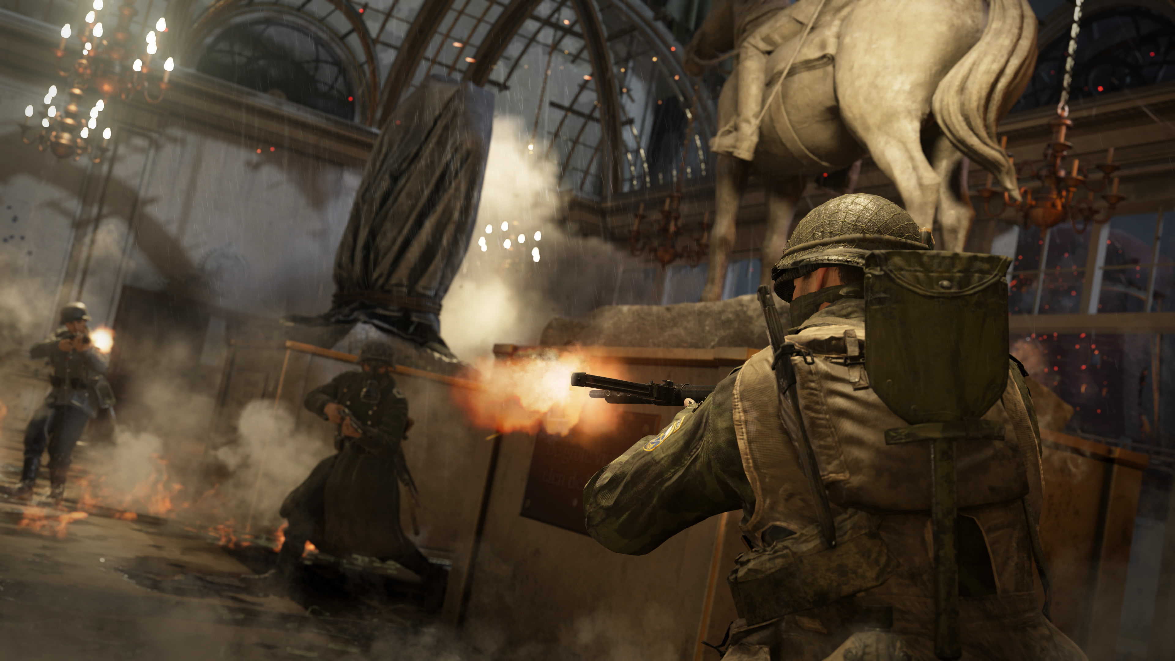 call of duty, call of duty ww2, 4k, 4K, call of duty wwii, 2018 games, games, hd, HD Wallpaper