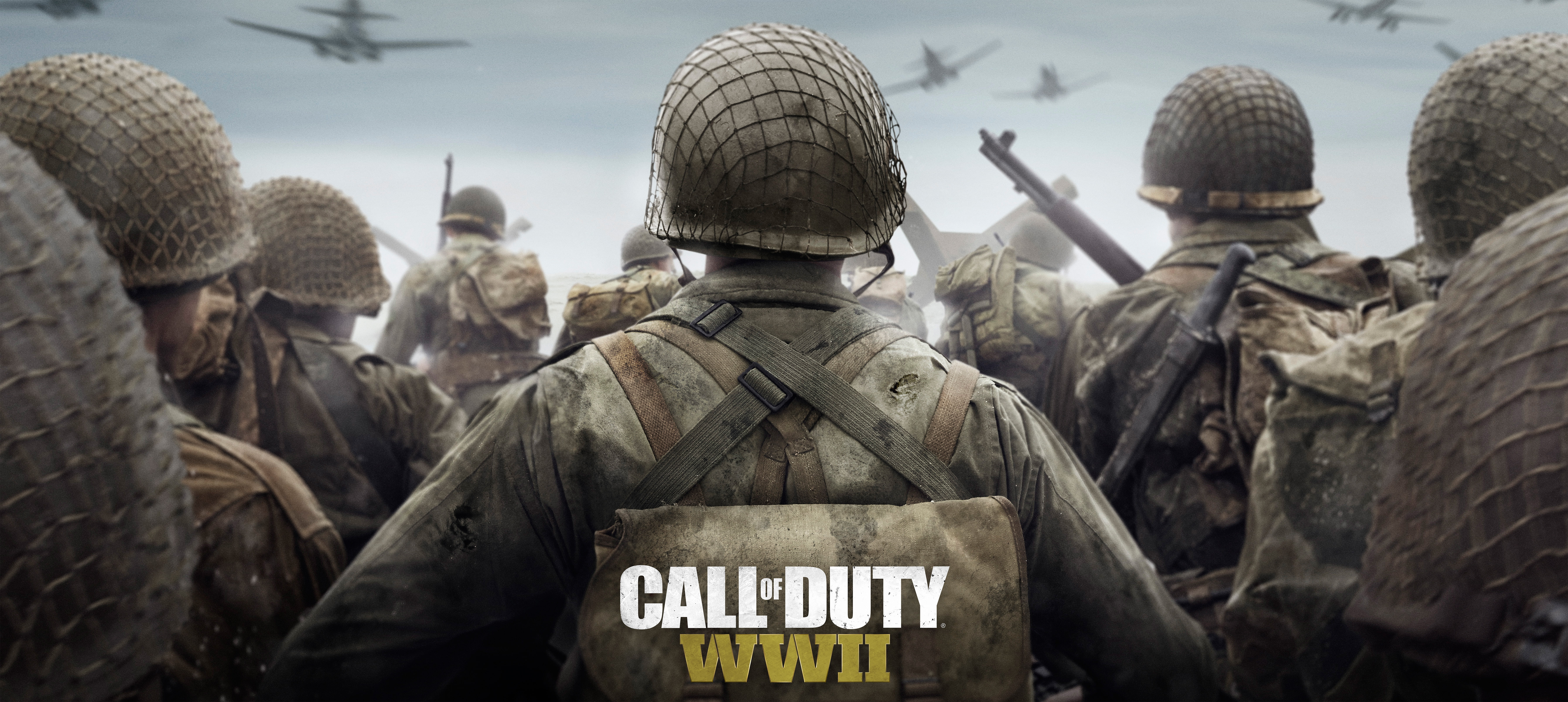 wwii, call, duty, Call of Duty WWII, HD, Normandy invasion, poster, 5K, HD Wallpaper