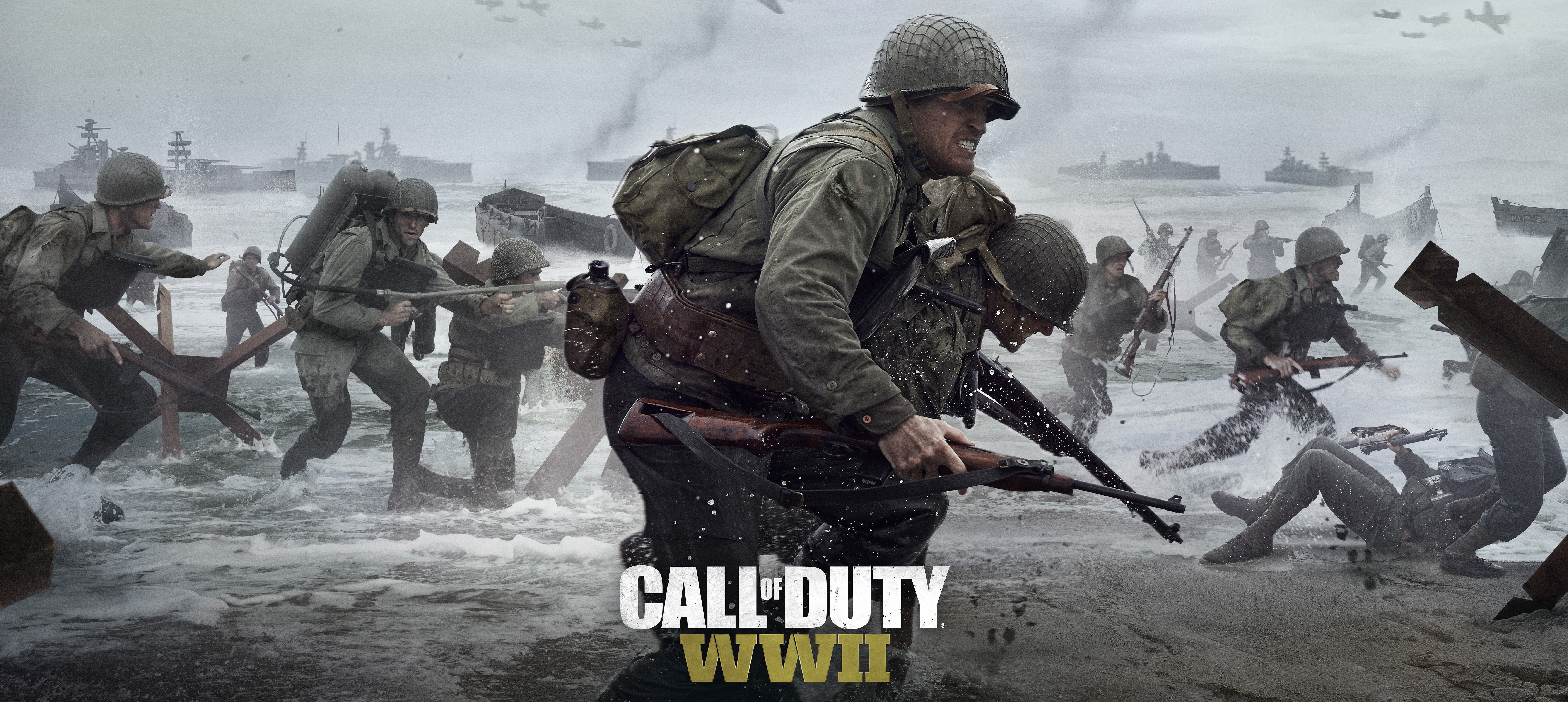 5K, Game, TheVideoGamegallery.com, Activision, Call of Duty: WWII, HD Wallpaper
