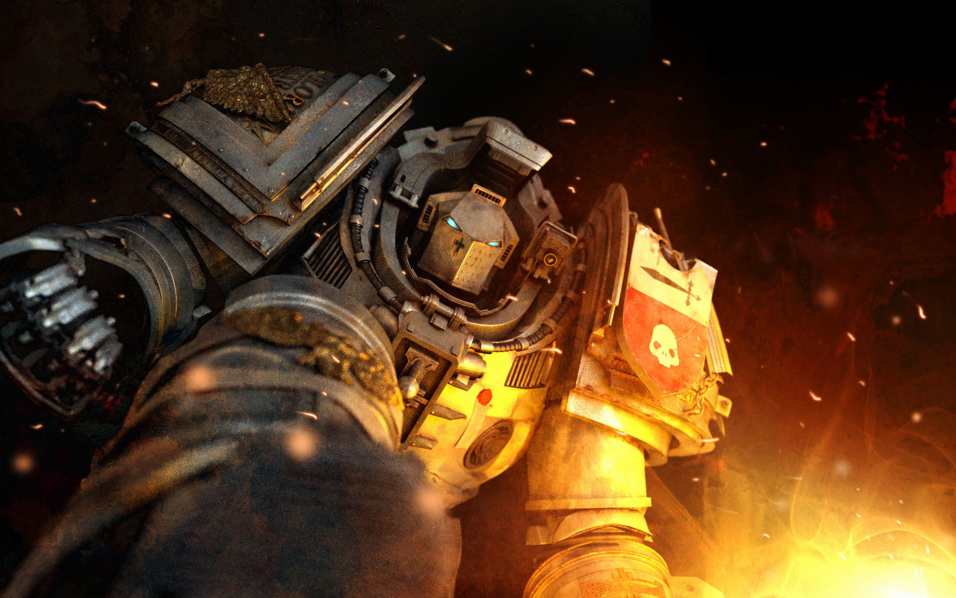 technology, engineering, night, grey knights, occupation, equipment, construction Industry, protective workwear, machine Part, security, power, warhammer 40k, HD Wallpaper