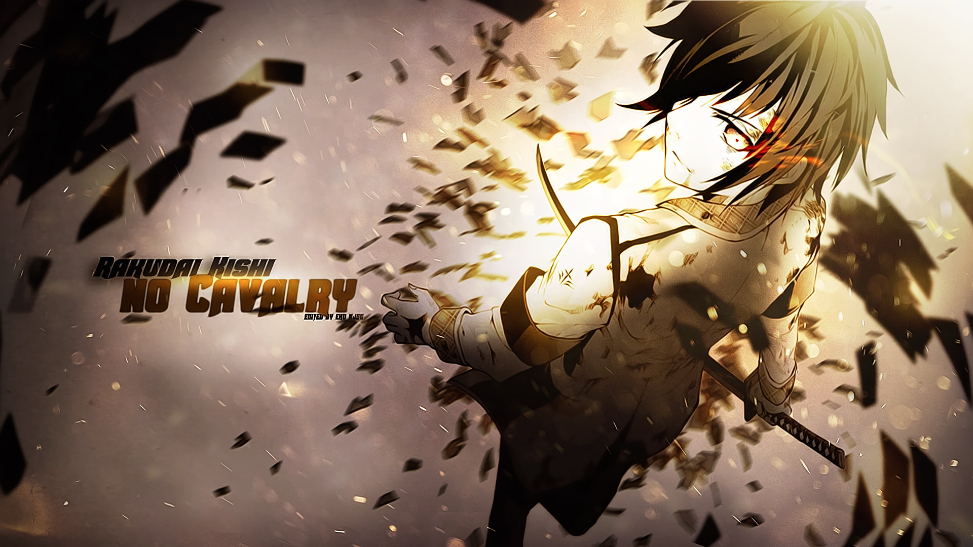 1080P, Anime, Chivalry of a Failed Knight, Ikki Kurogane, HD Wallpaper