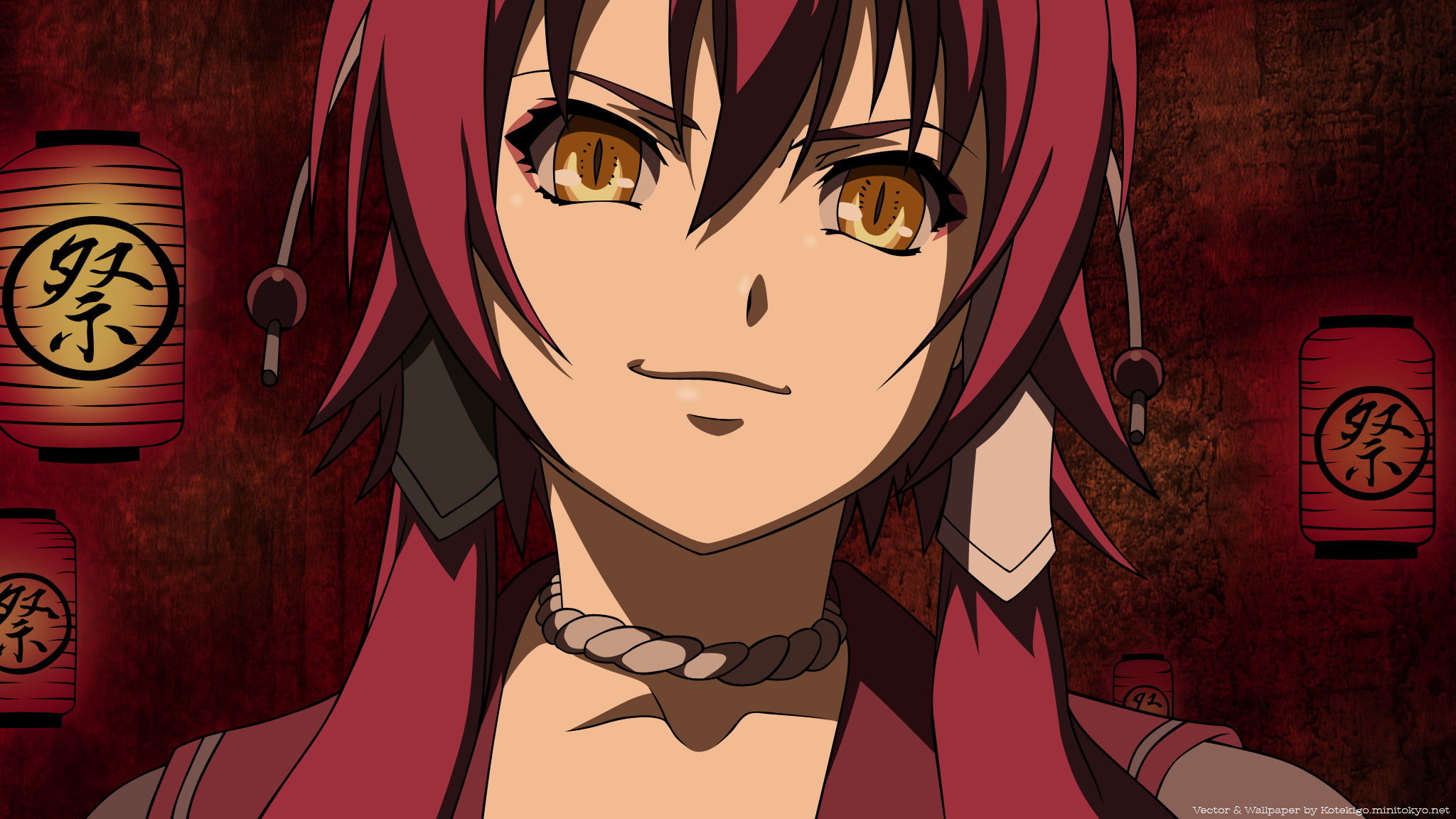 1080P, Hyakka Ryouran Samurai Girls, Yagyuu Juubei, anime girls, anime, HD Wallpaper