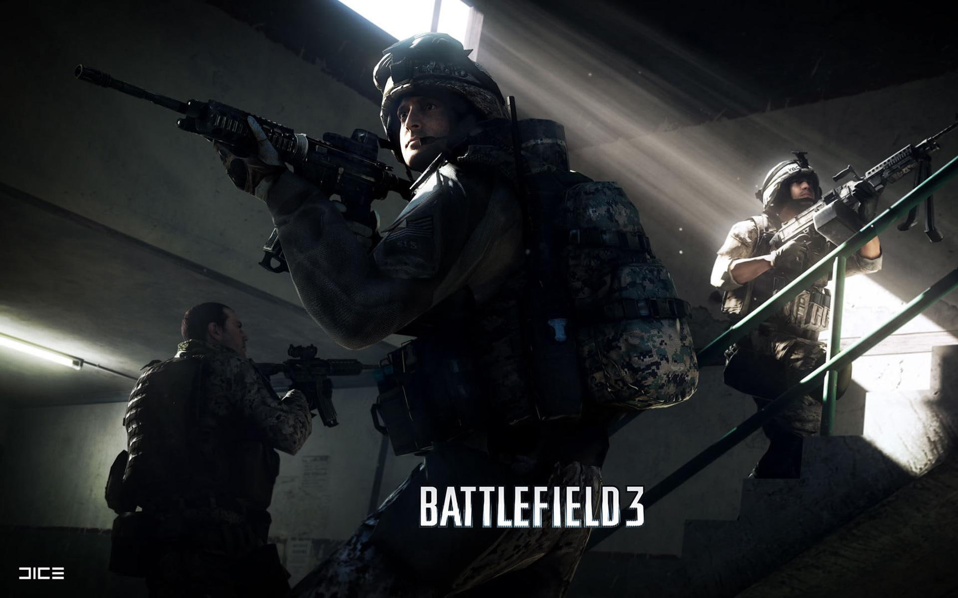 guns, bf, battle field, battle field 3, 1080P, games, HD Wallpaper