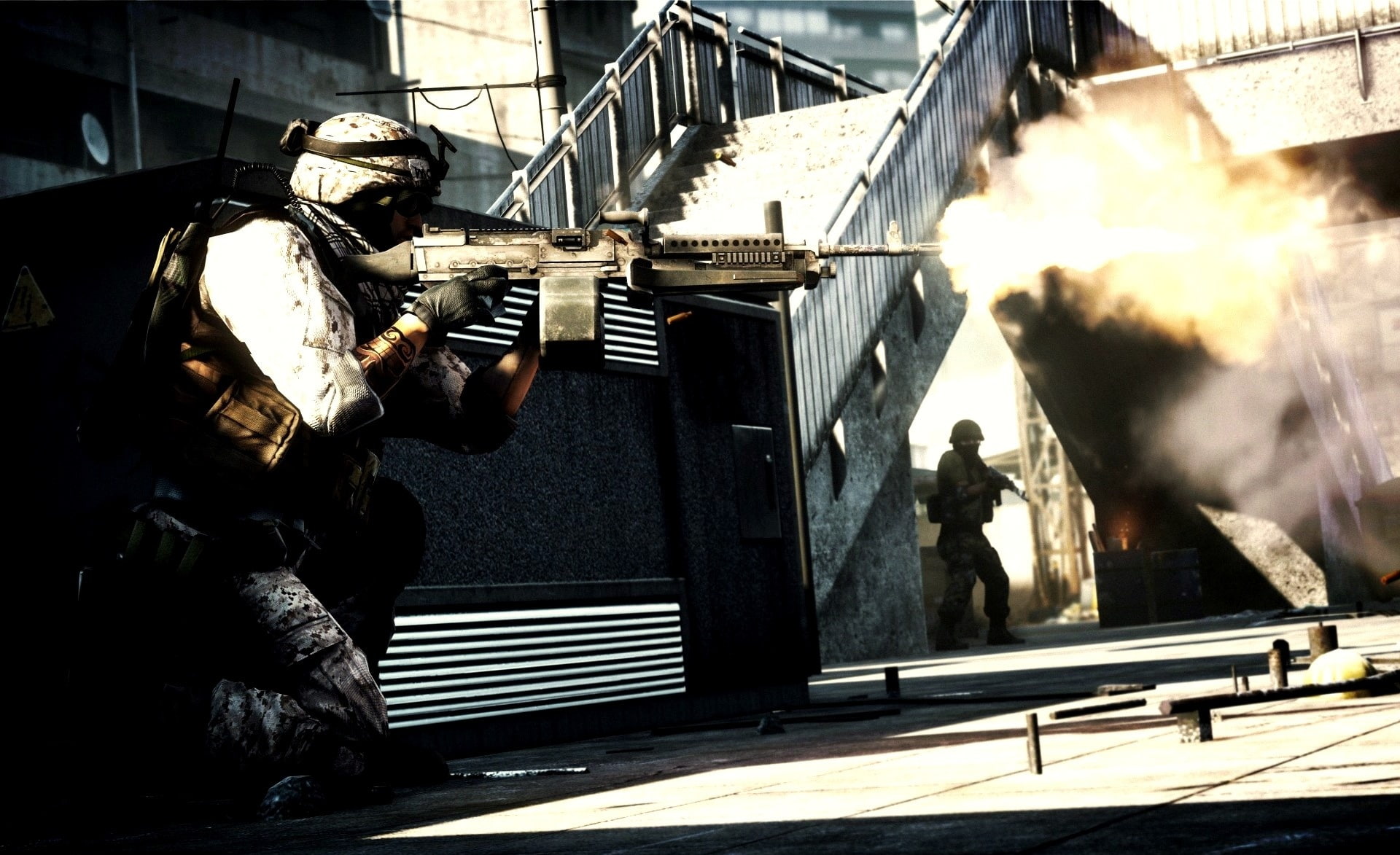 real people, battlefield 3, working, day, people, duty, protection, sunlight, game, protective workwear, nature, Battlefield, 1080P, lifestyles, HD Wallpaper