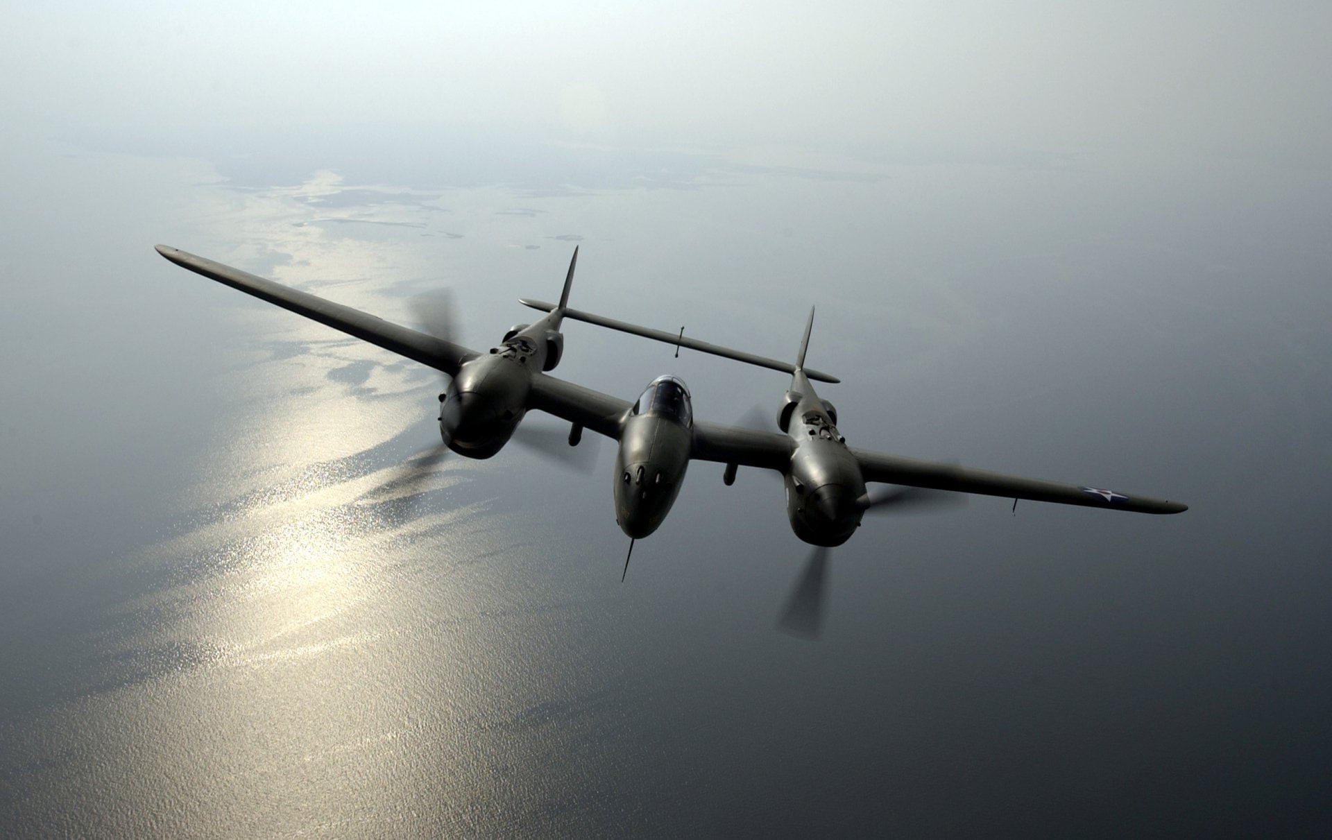Lockheed P-38 Lightning, 1080P, Military Aircrafts, HD Wallpaper