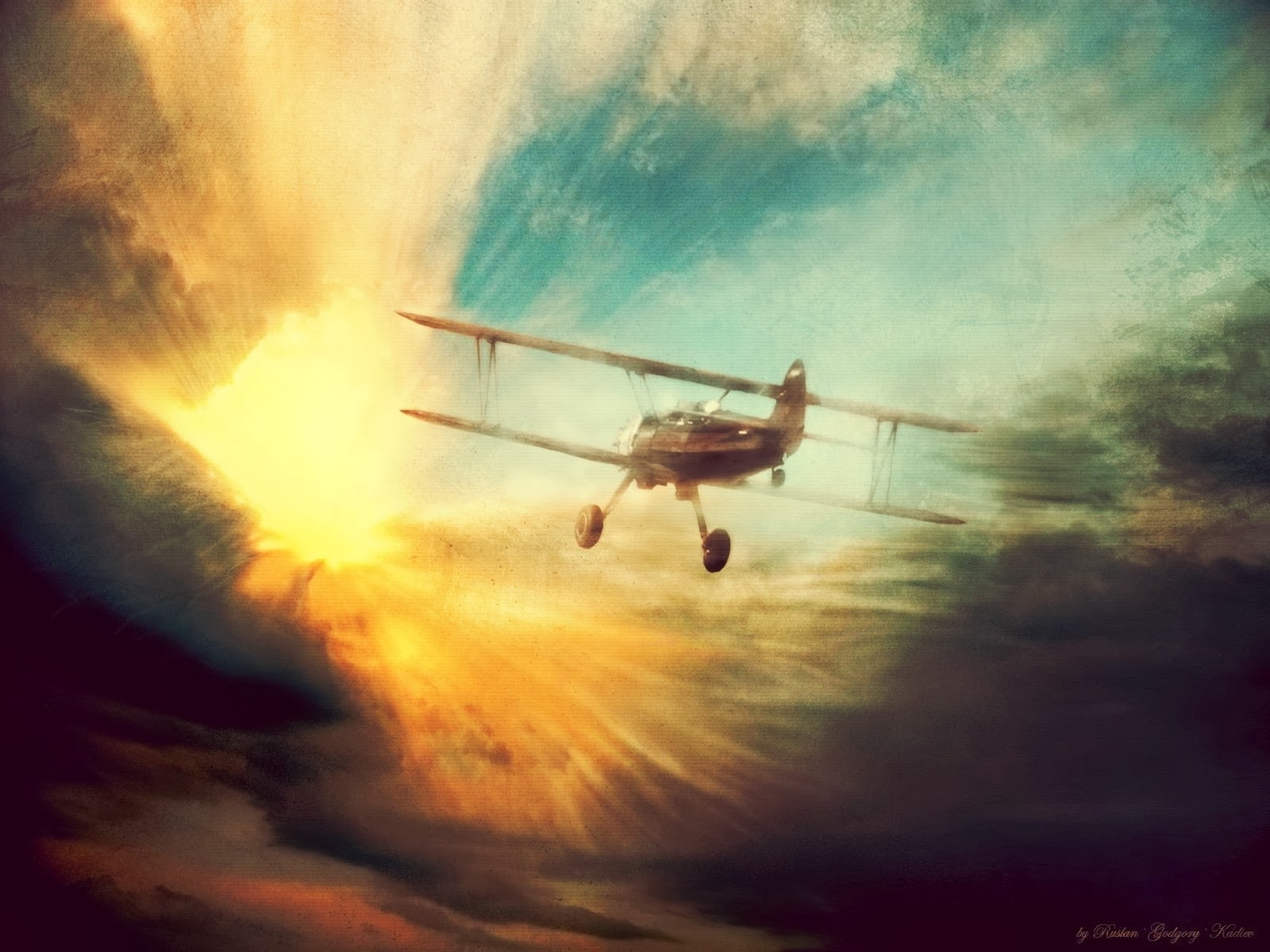 low angle view, 720P, transportation, motion, outdoors, sunlight, cloud - sky, aircraft, sunset, travel, nature, adventure, no people, sky, mode of transportation, HD Wallpaper