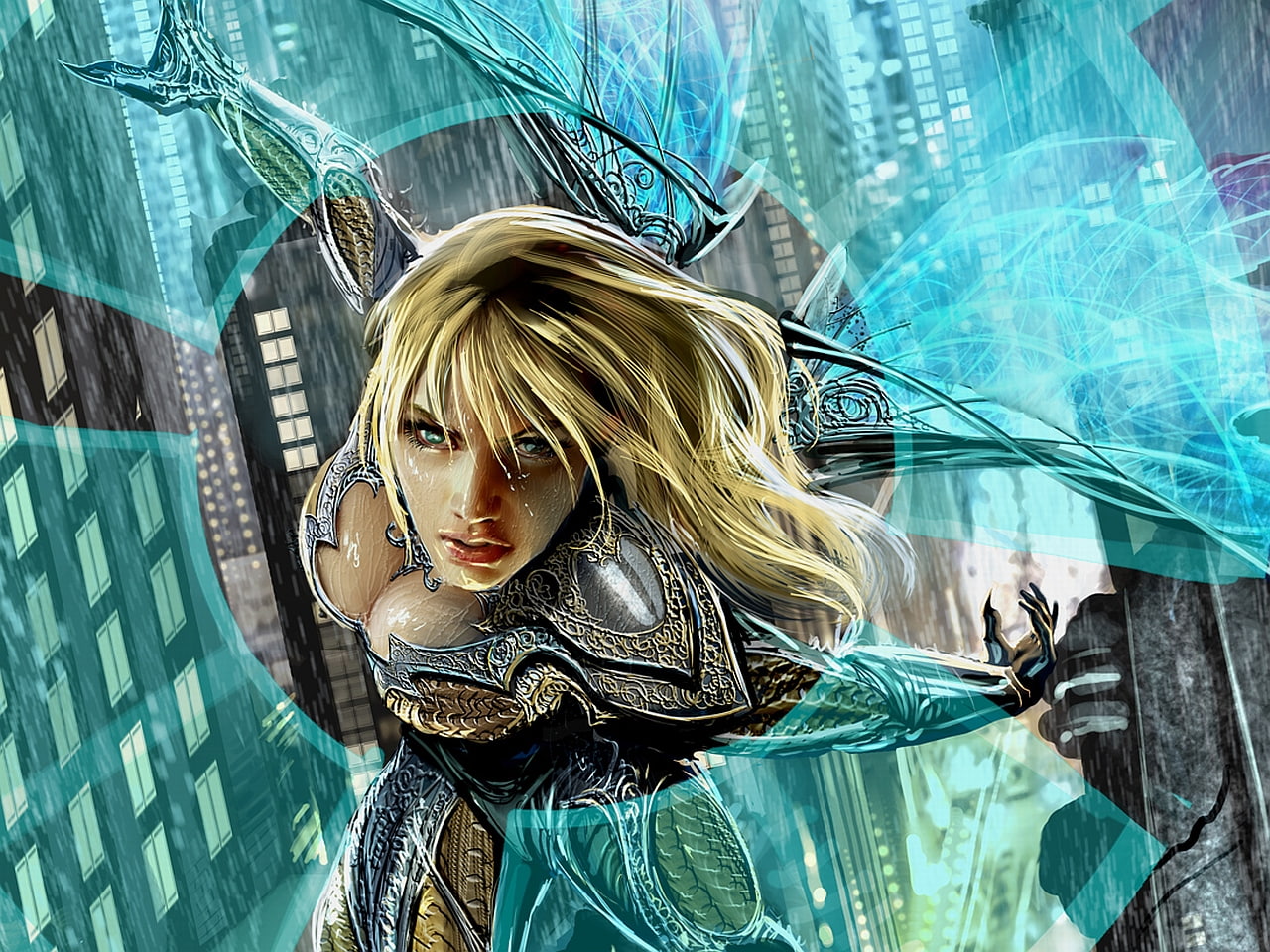 comics, 720P, hd, witchblade, HD Wallpaper