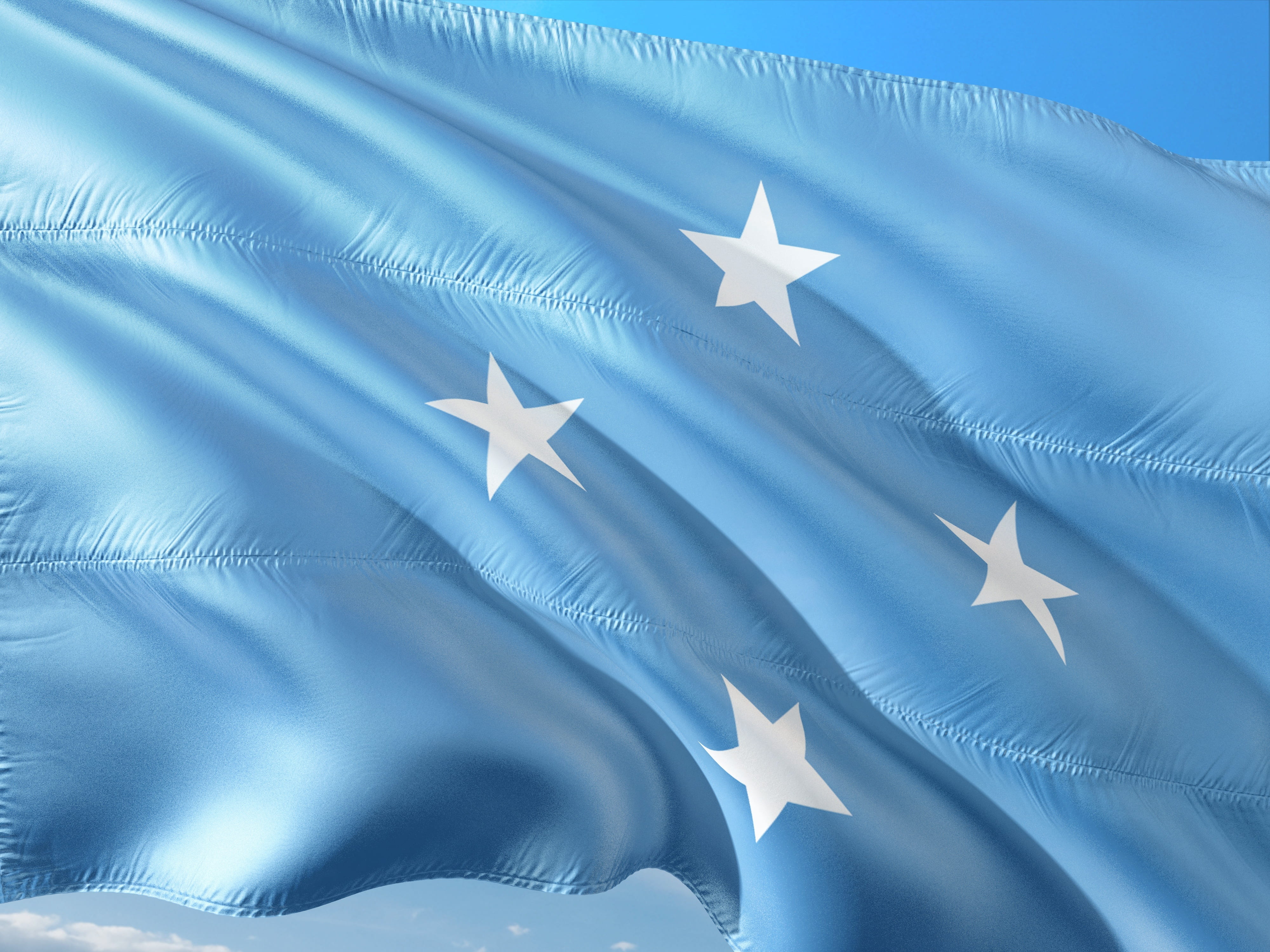 pattern, aerospace industry, blue, occupation, nature, close-up, micronesia, flag, airplane, backgrounds, textile, air vehicle, full frame, wind, government, HD Wallpaper