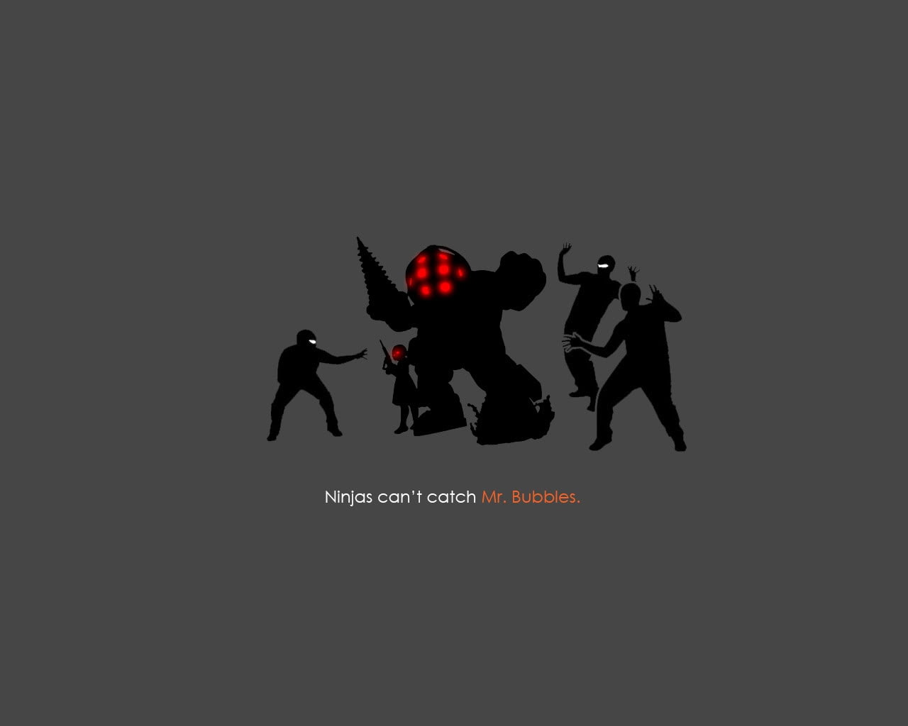 dr, ninjas, games, mcninja, catch, bioshock, hd, big, x, cant, video, 720P, daddy, big daddy, art, HD Wallpaper