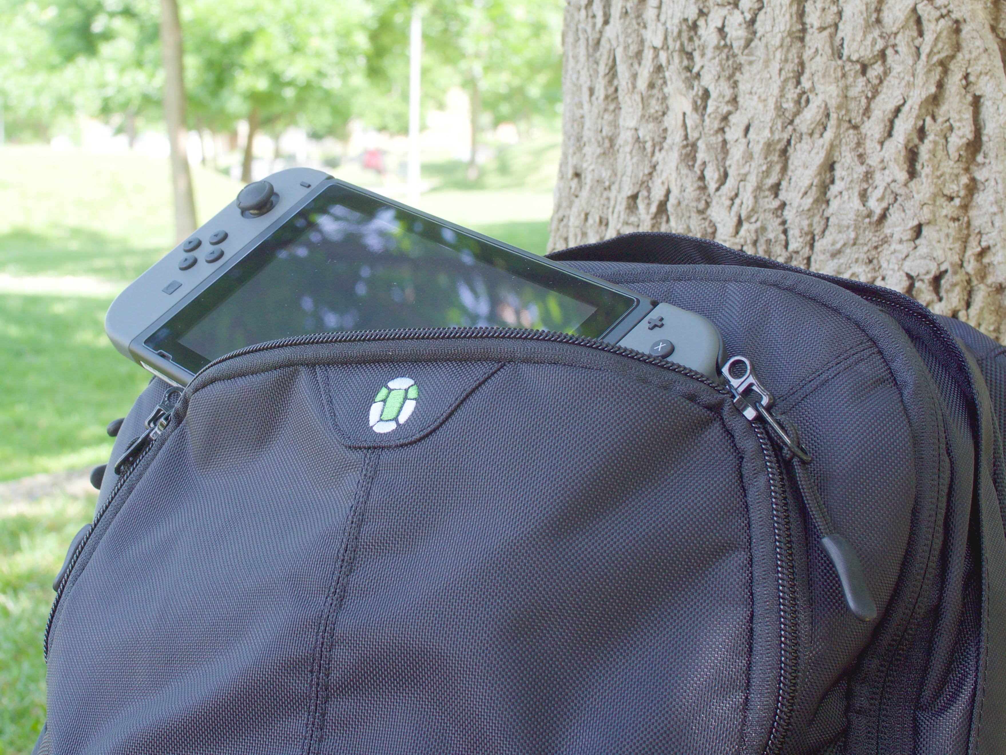 backpack, nintendo, 2K, casual clothing, traveling, human body part, close-up, outdoors, travelling, focus on foreground, console, leisure activity, trunk, HD Wallpaper