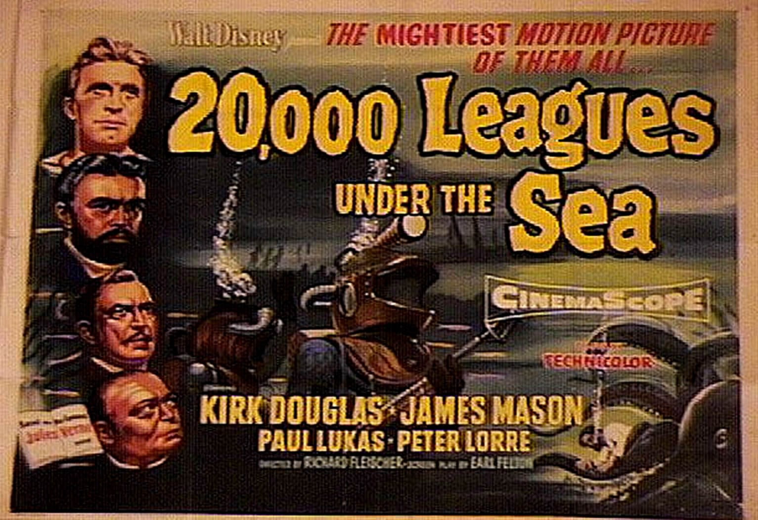 720P, 20000 leagues under the sea, HD Wallpaper