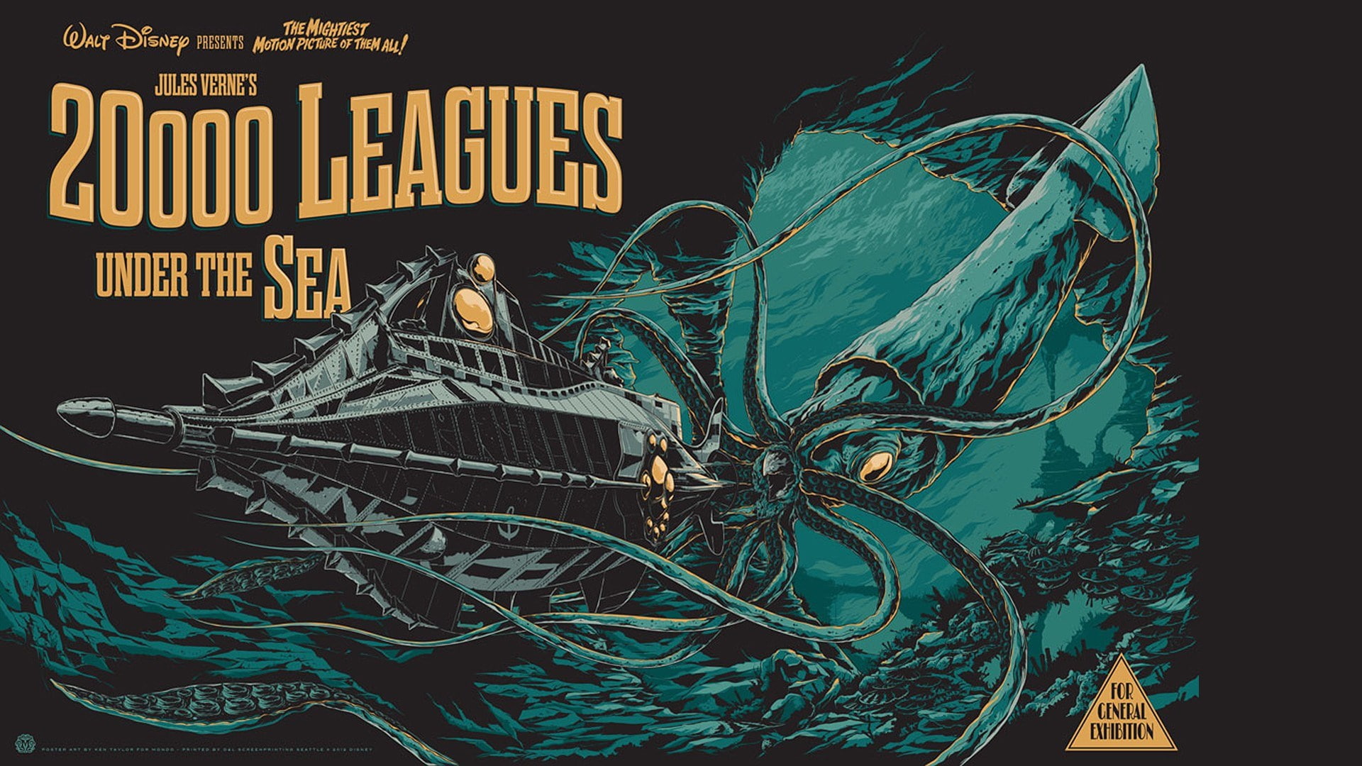 1080P, 20000 leagues under the sea, HD Wallpaper