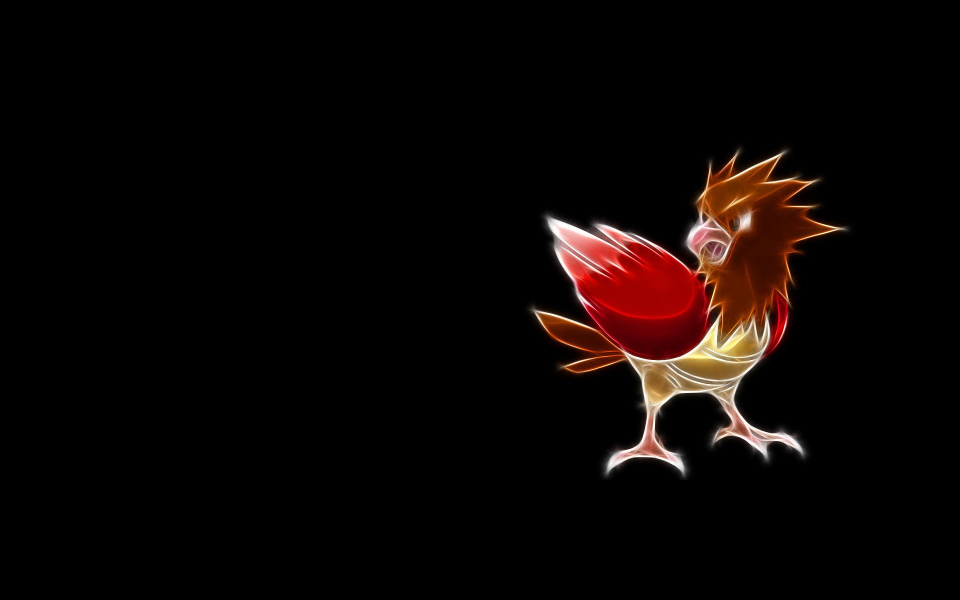 Flying Pokémon, single object, no people, light - natural phenomenon, animal, nature, illuminated, 1080P, motion, one animal, Spearow (Pokémon), vertebrate, HD Wallpaper