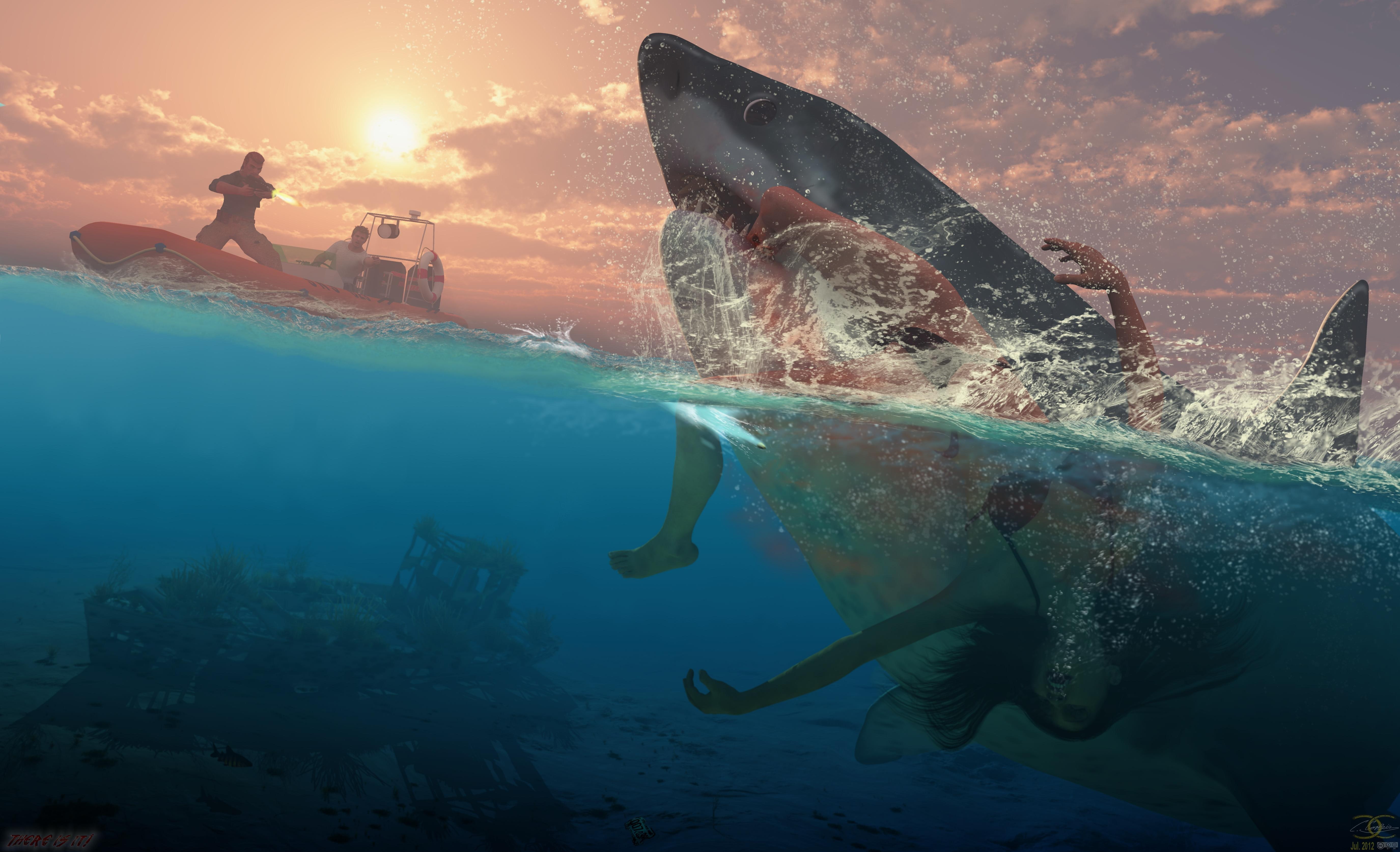 movie, creature, beast, carcharodon, 5K, girl, carcharias, prey, hunt, maneater, white, woman, action, great, beach, HD Wallpaper