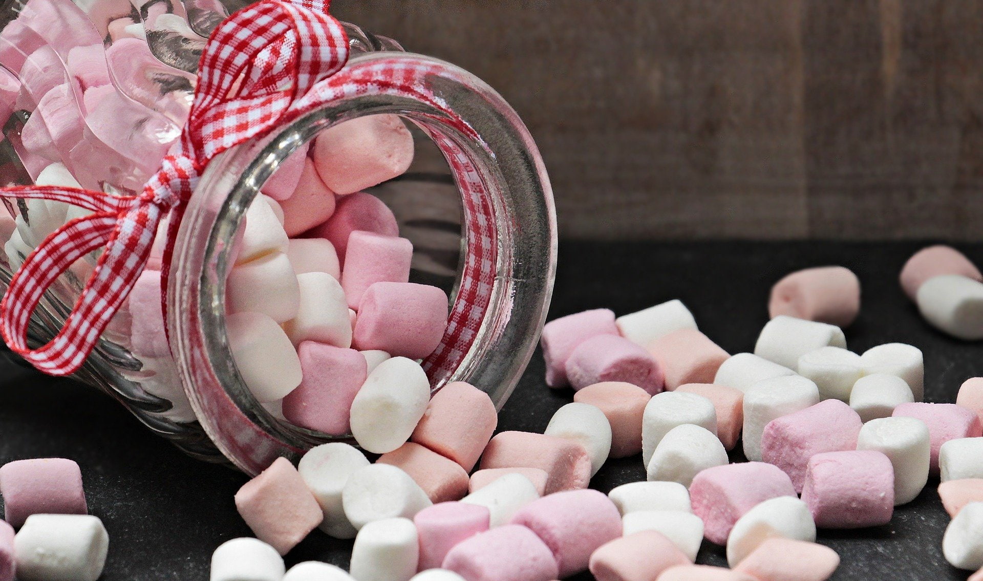 Jar, Marshmallow, Sweets, Food, 1080P, HD Wallpaper