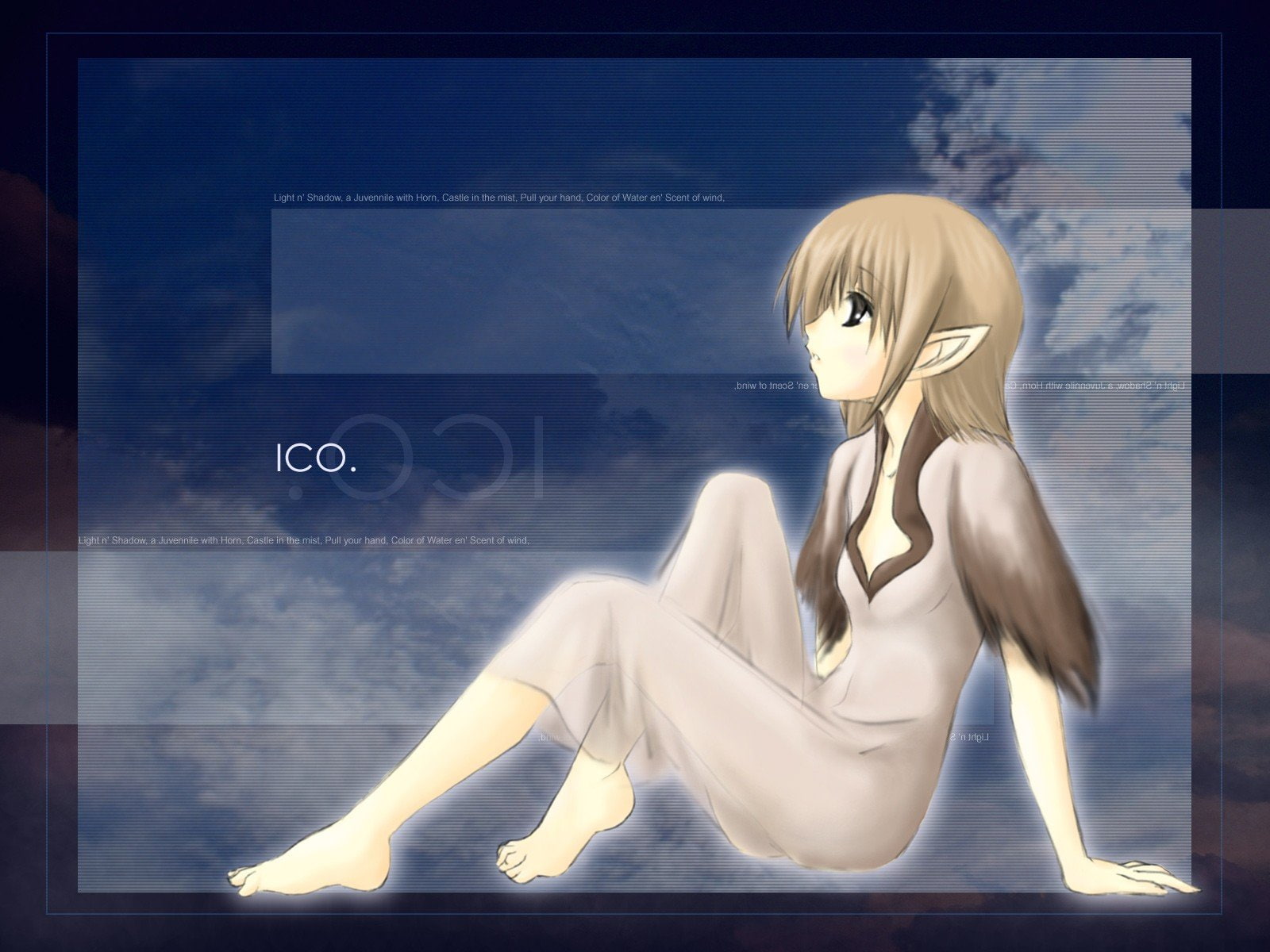 ico, 720P, anime, games, girls, yorda, HD Wallpaper