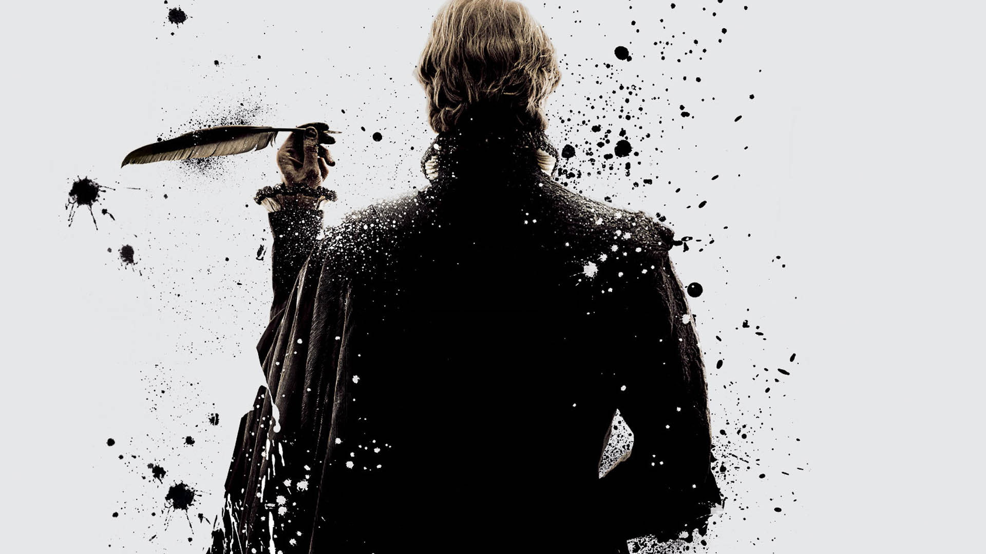 1080P, Anonymous (movie), Paint Splatter, Quills, HD Wallpaper