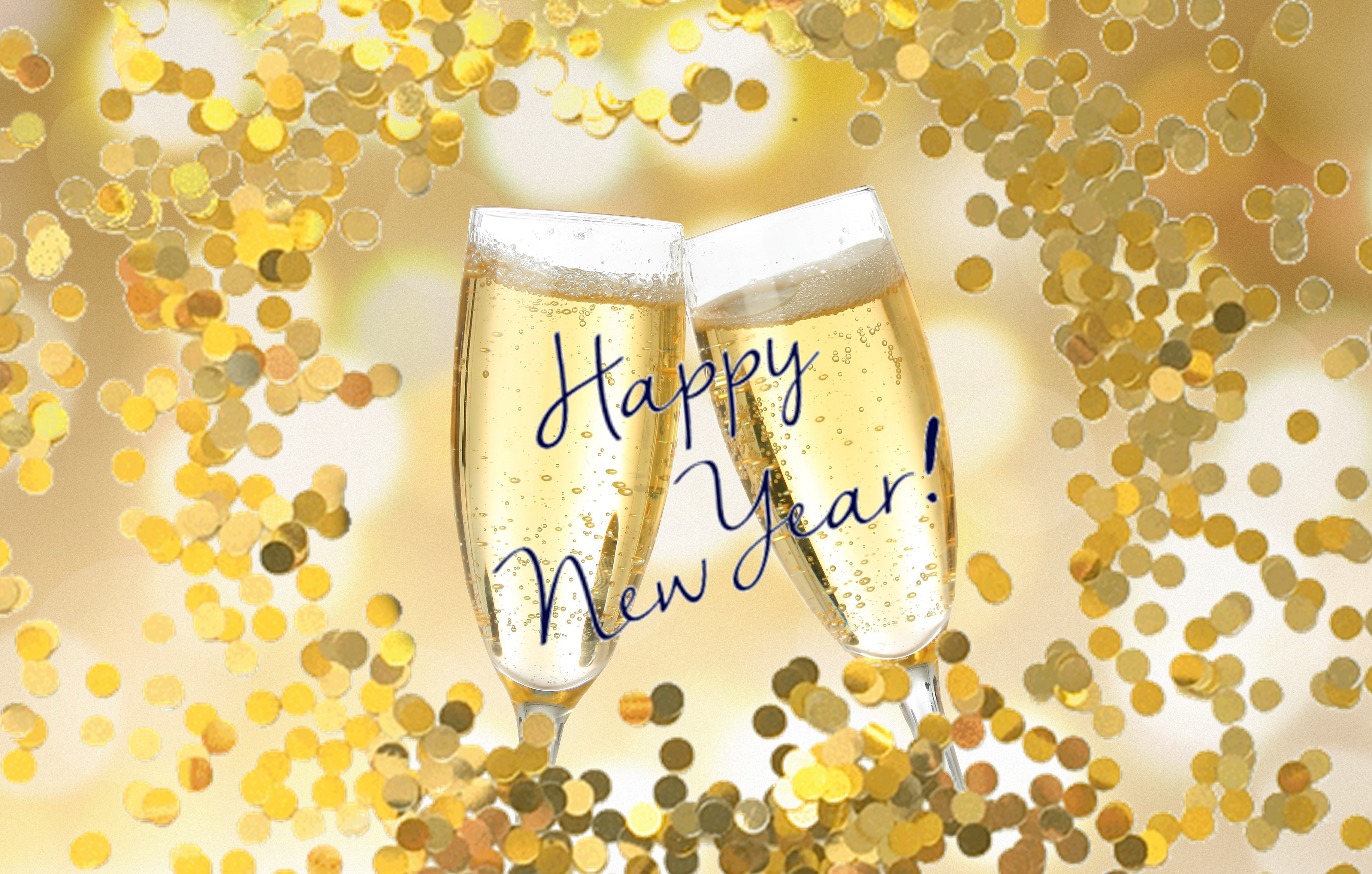 abut, drink, no people, celebration, communication, champagne, love, confetti, text, party, prost, postcard, new years eve, holiday, positive emotion, event, HD Wallpaper