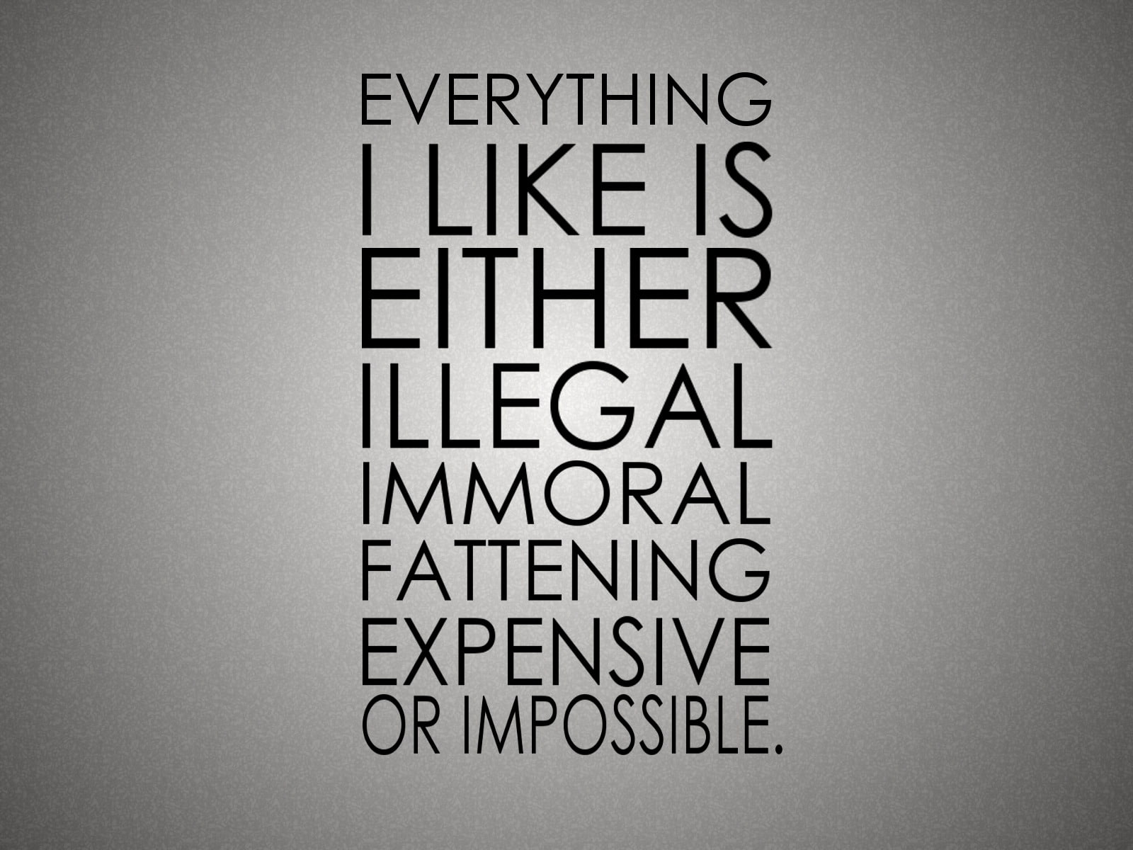 Funny, Statement, Misc, Minimalist, Quote, 720P, Typography, HD Wallpaper