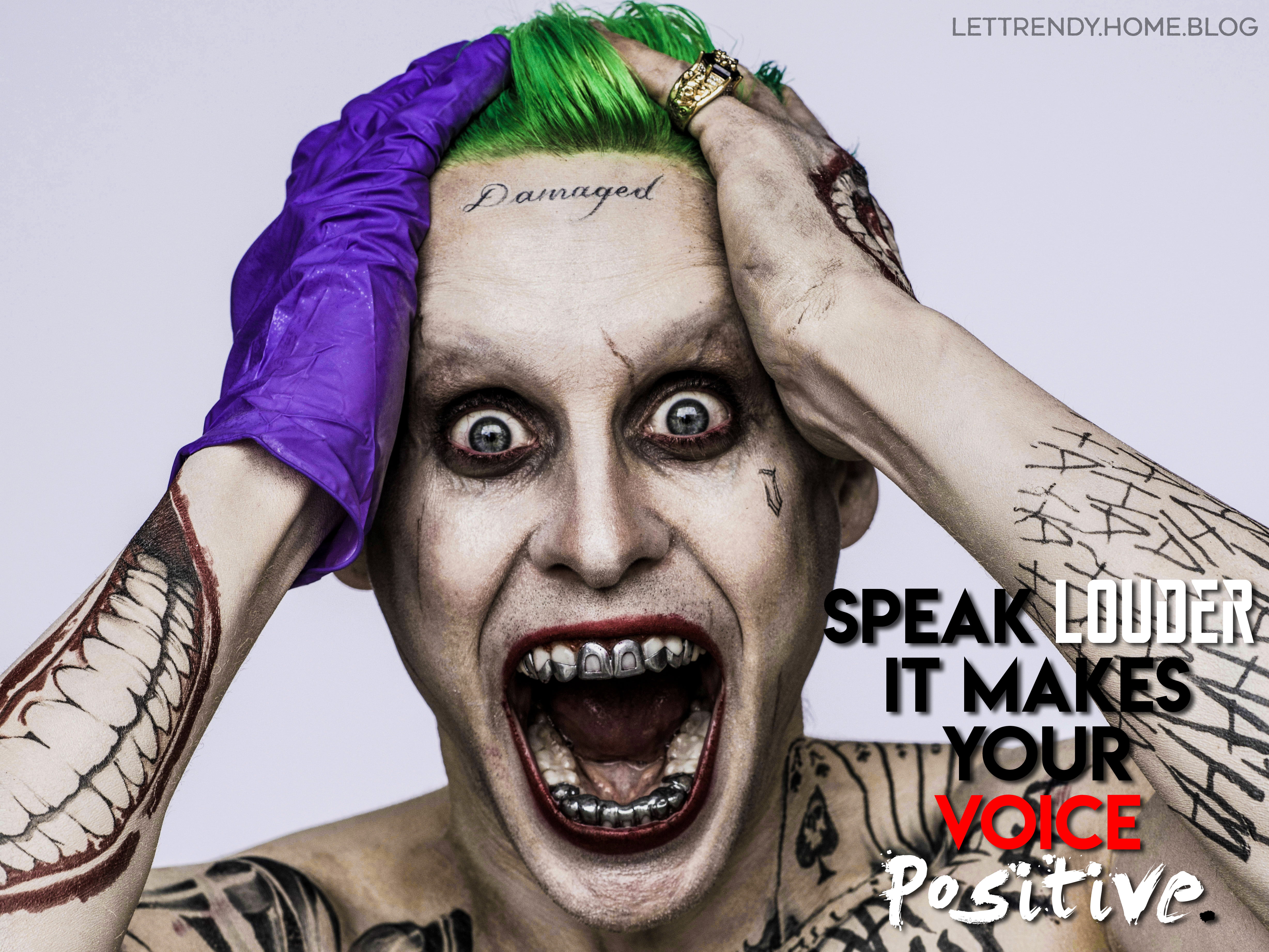 4K, Movie, Statement, Joker, Suicide Squad, HD Wallpaper