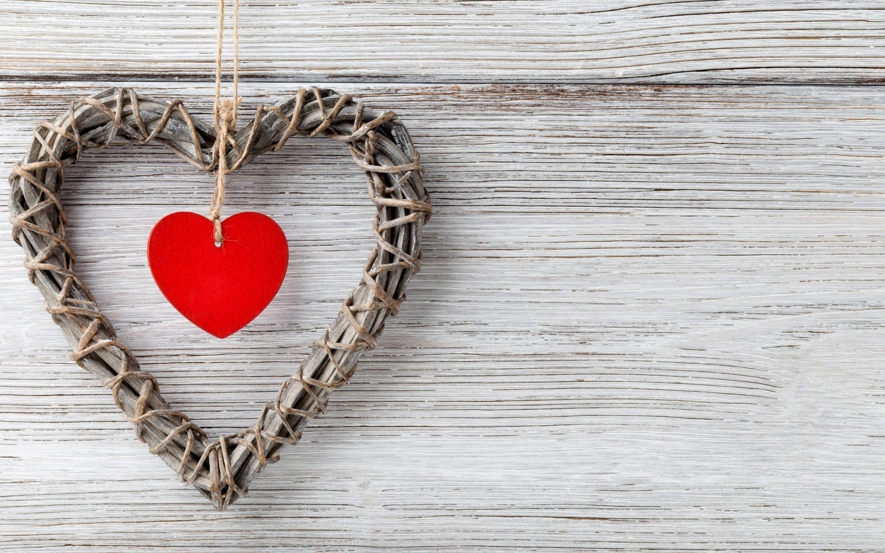 love, decorations, 2K, Valentines Day, heart, HD Wallpaper