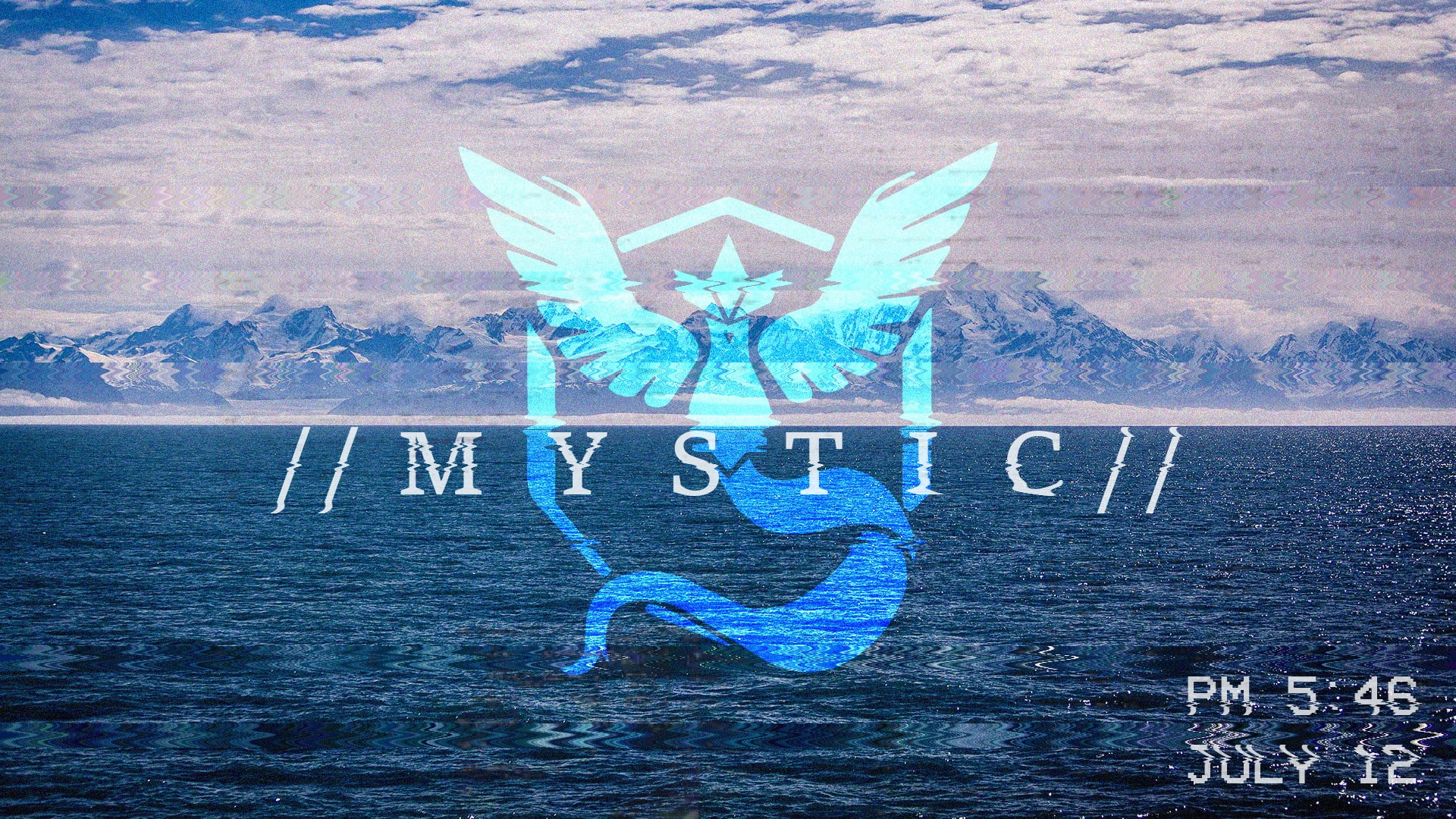 Team Mystic, 1080P, Pokémon, instinct, vaporwave, Pokemon Go, valor, HD Wallpaper