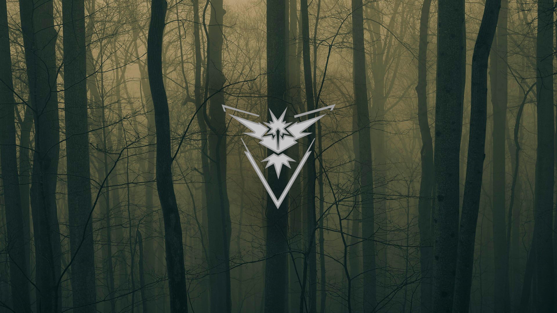 1080P, Pokémon, trees, dark, Team Instinct, HD Wallpaper